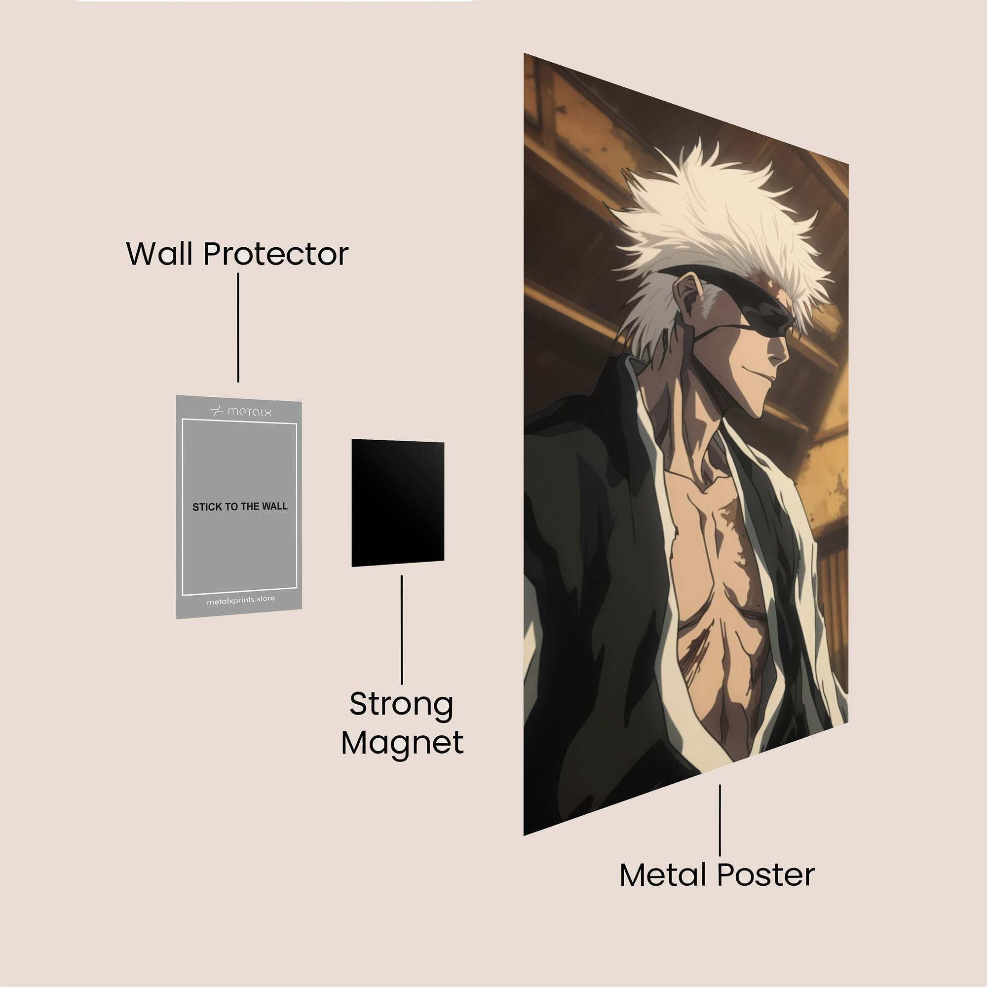 Sosuke Serene Safe Wall Magnetic / M