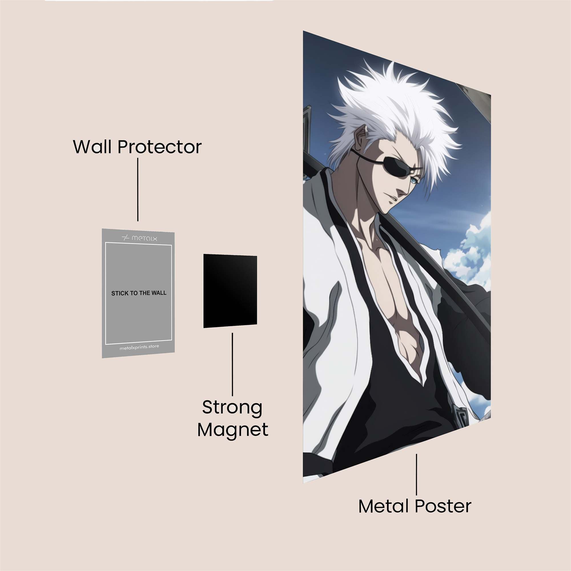 Toshiro Frost Safe Wall Magnetic / M