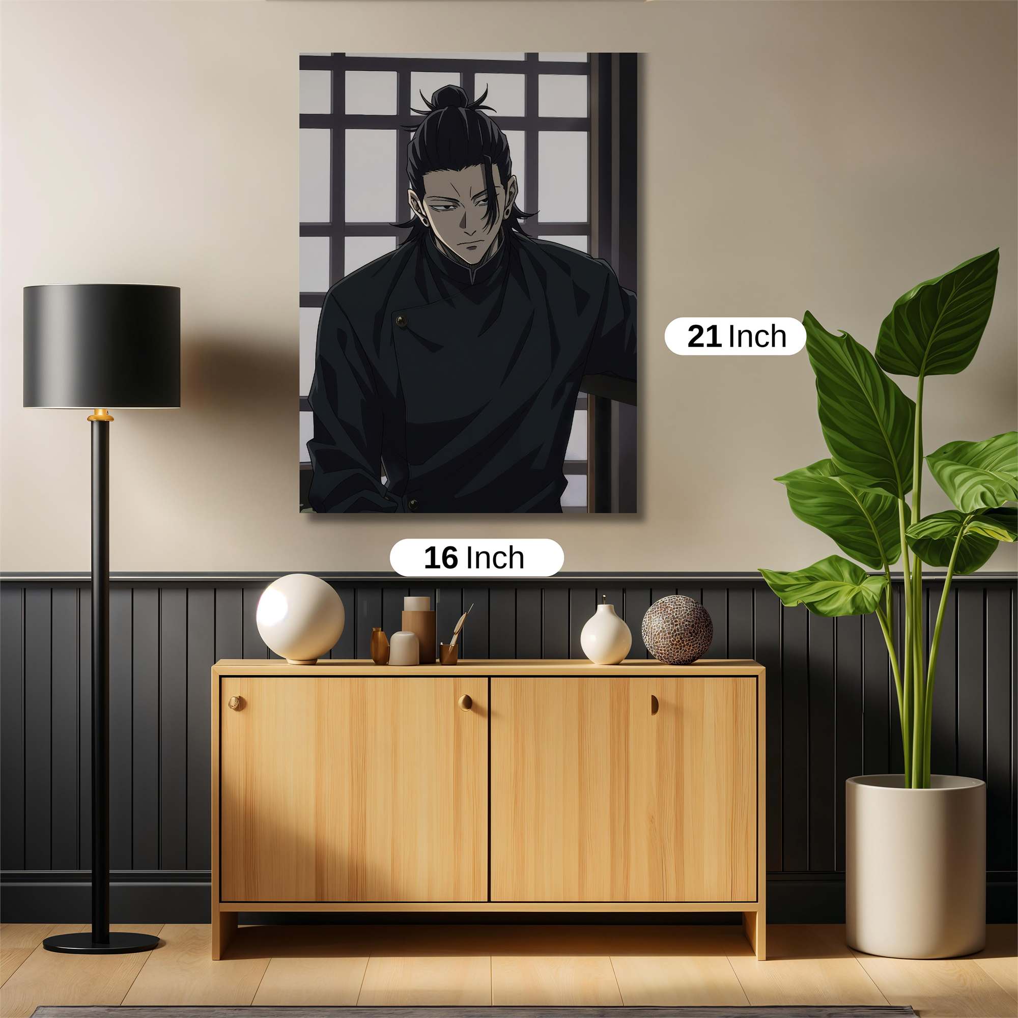 Sukuna Somber Safe Wall Magnetic / M