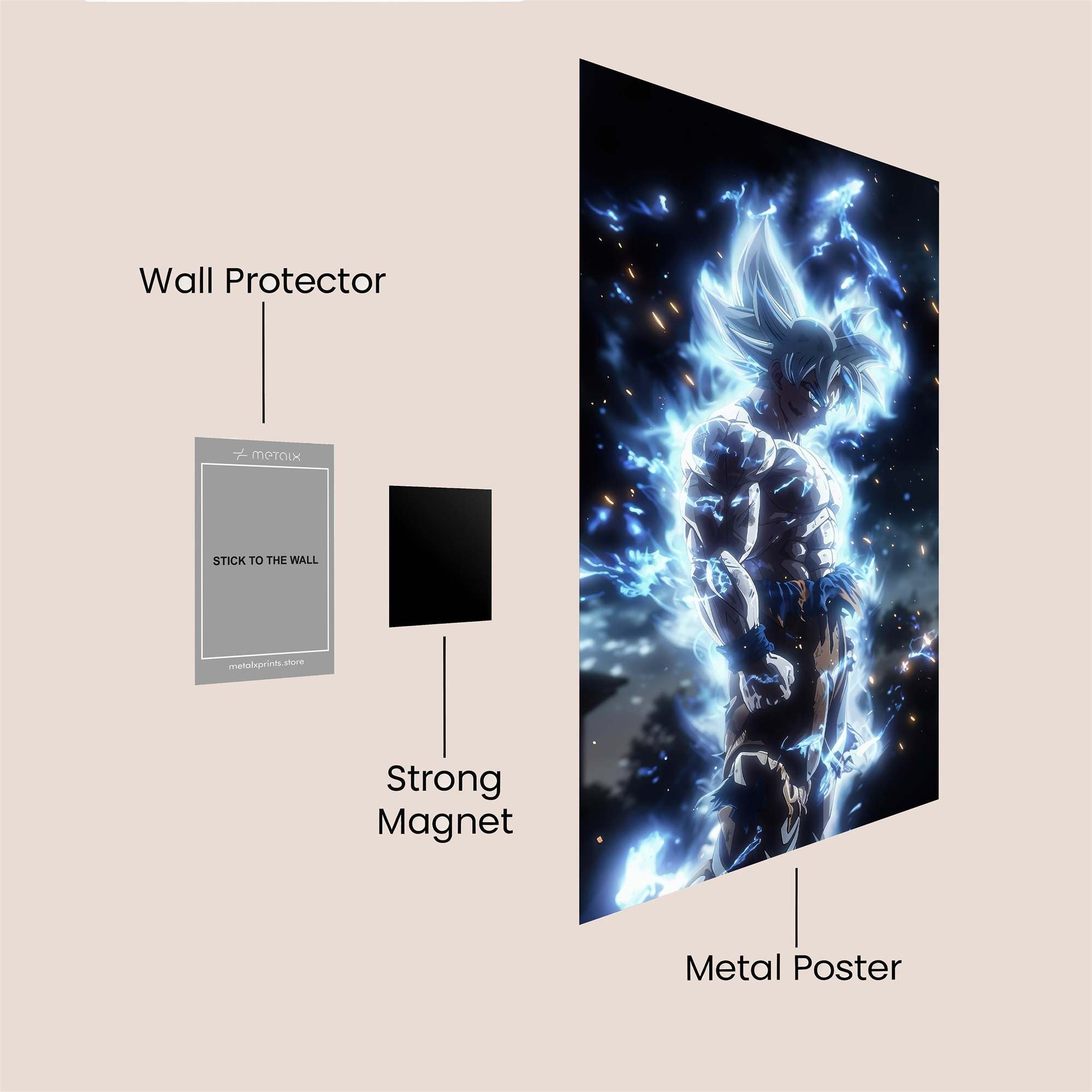 Goku Radiant Safe Wall Magnetic / M