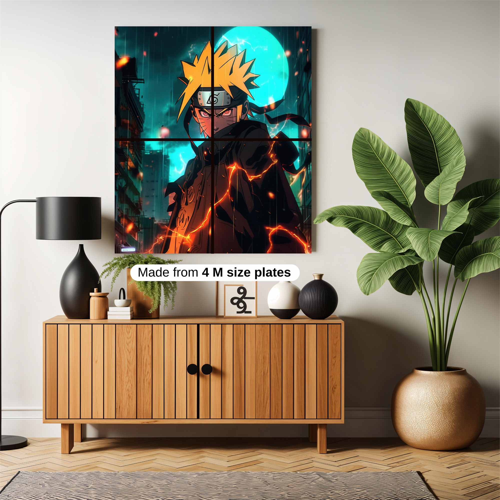 Naruto Tempest Safe Wall Magnetic / M