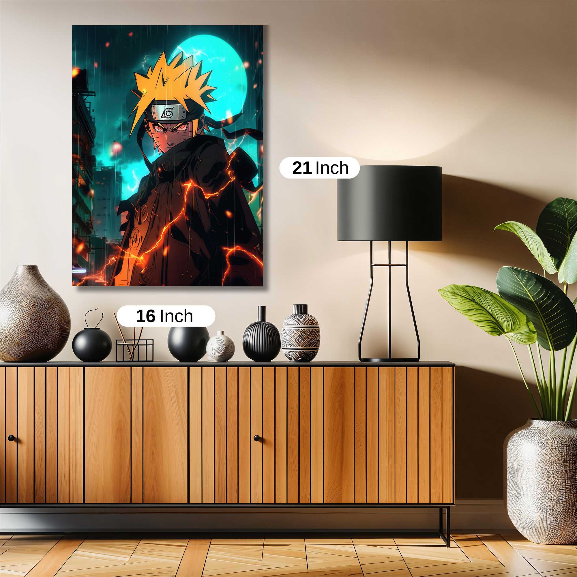 Naruto Tempest Safe Wall Magnetic / M