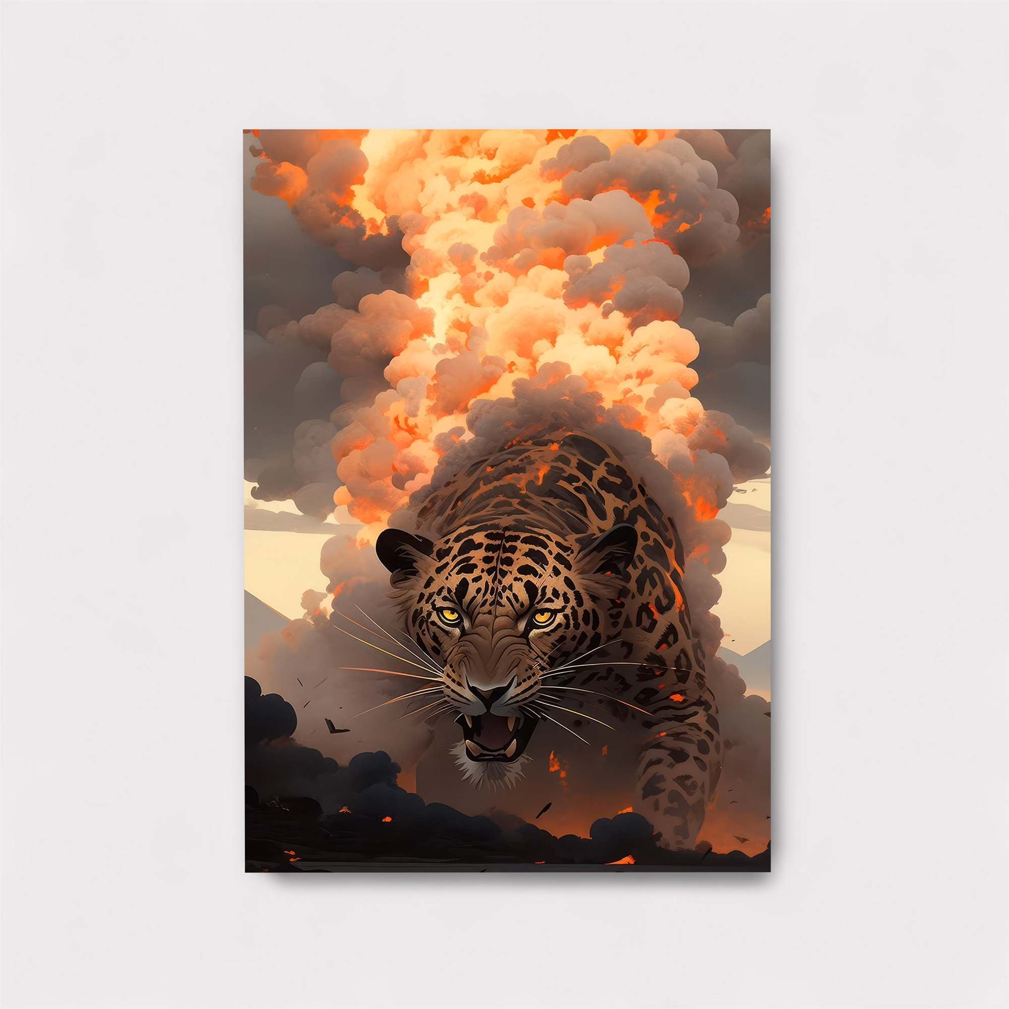 Leopard Blaze Safe Wall Magnetic / M