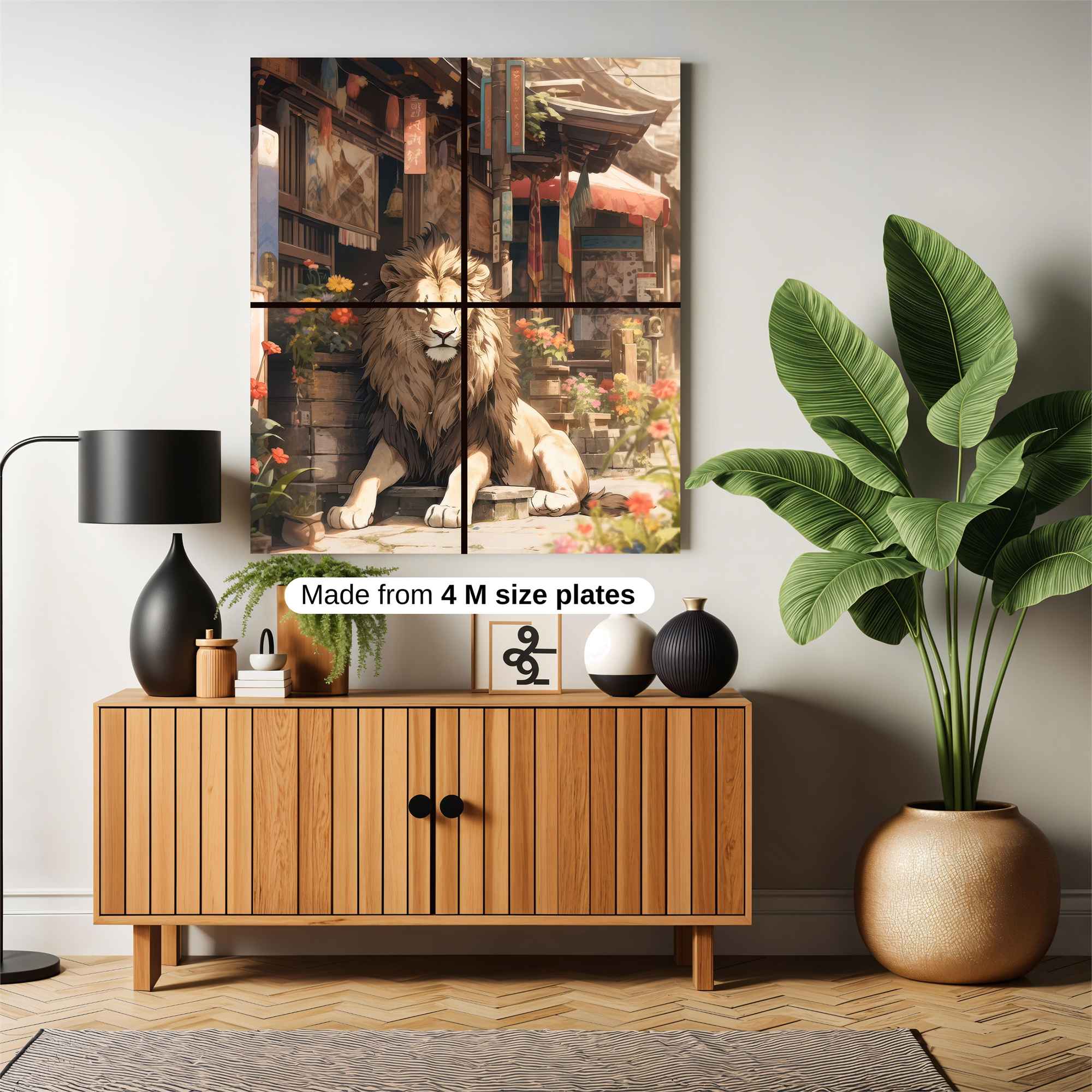 Lion Serenity Safe Wall Magnetic / M