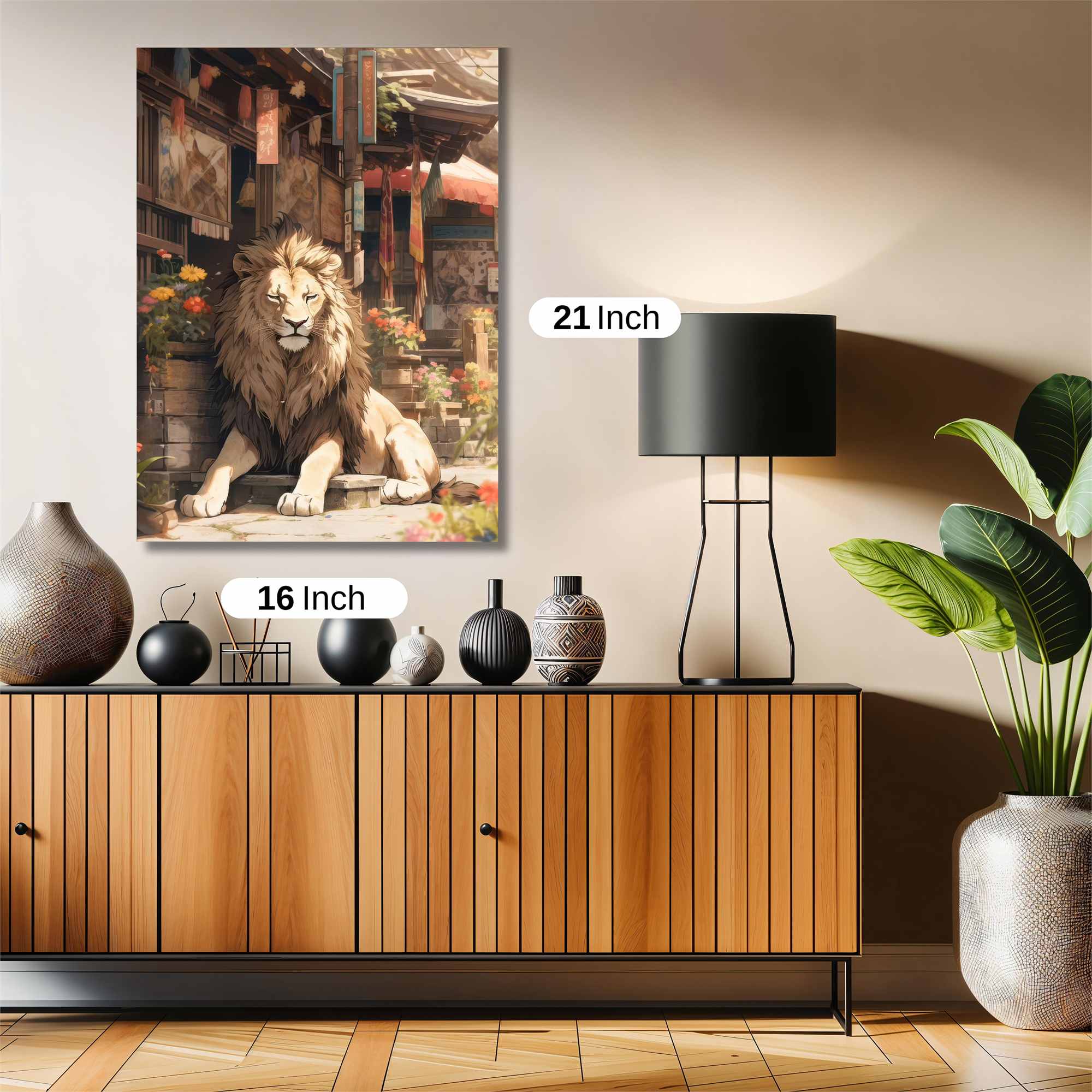 Lion Serenity Safe Wall Magnetic / M