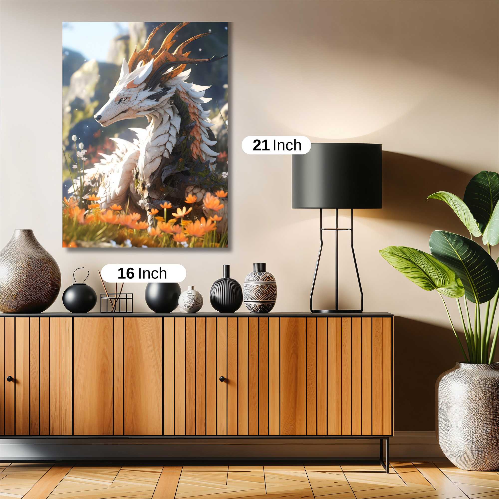 Draconic Serenity Safe Wall Magnetic / M