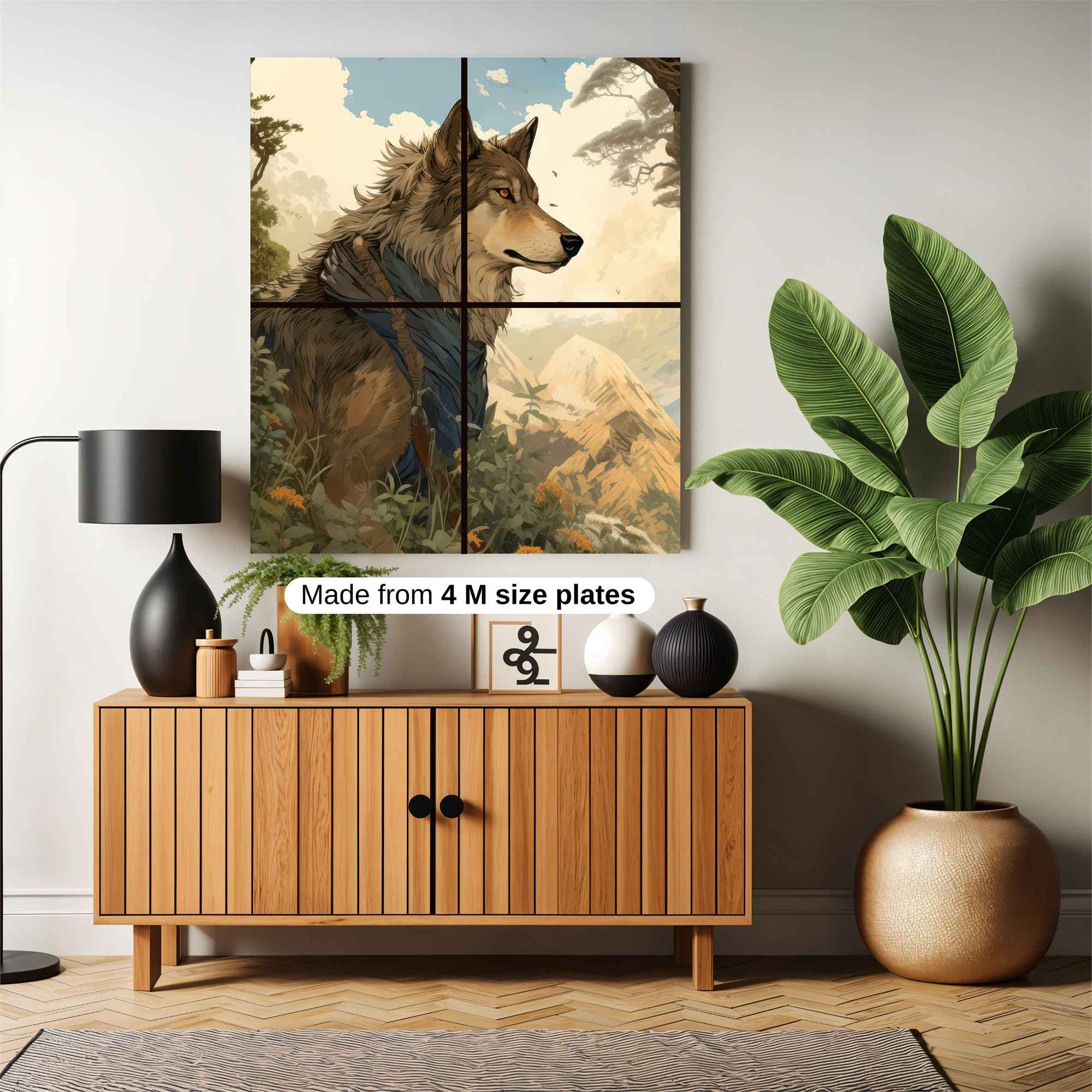 Wolf Serenity Safe Wall Magnetic / M