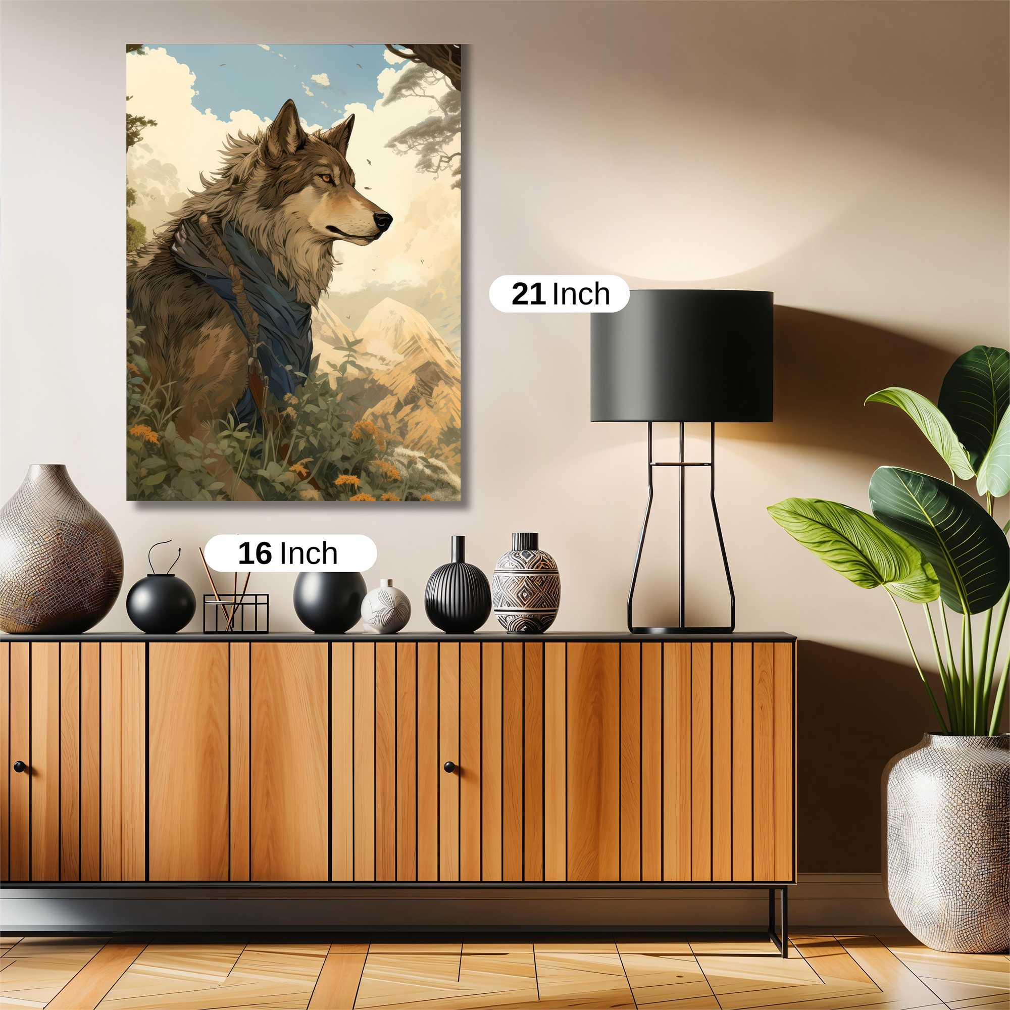 Wolf Serenity Safe Wall Magnetic / M