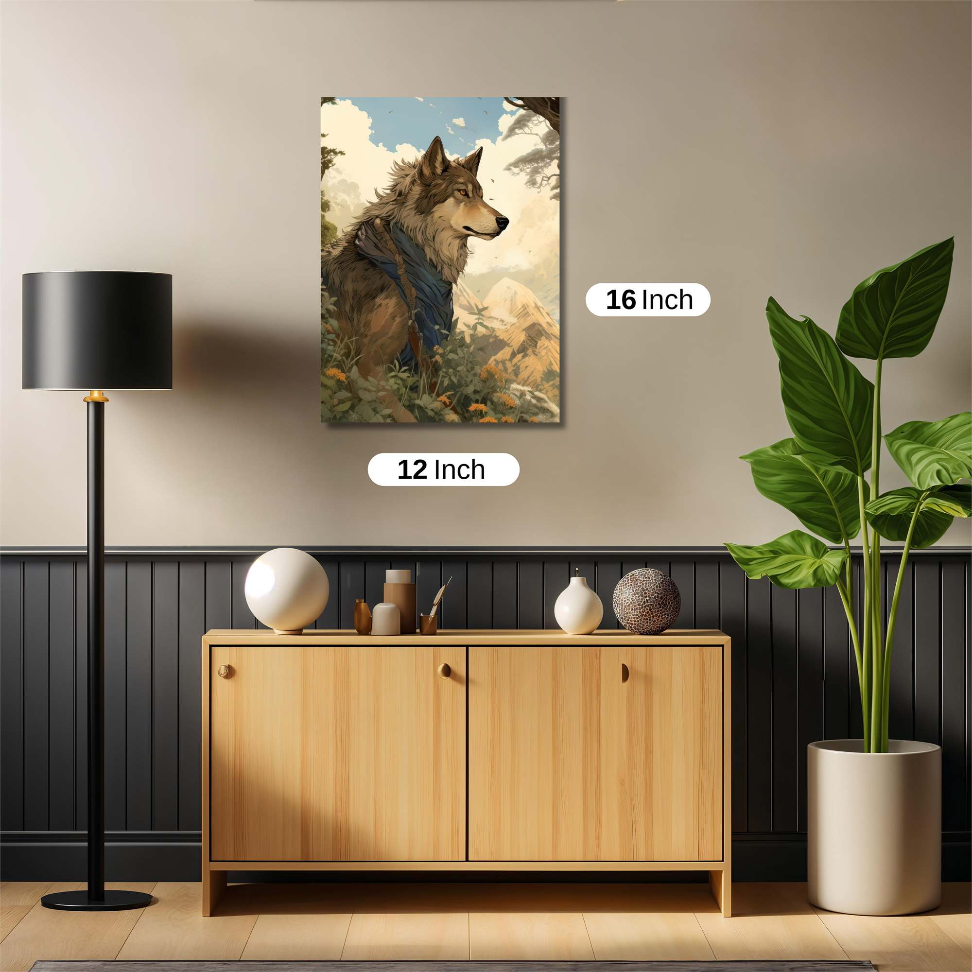Wolf Serenity Safe Wall Magnetic / M