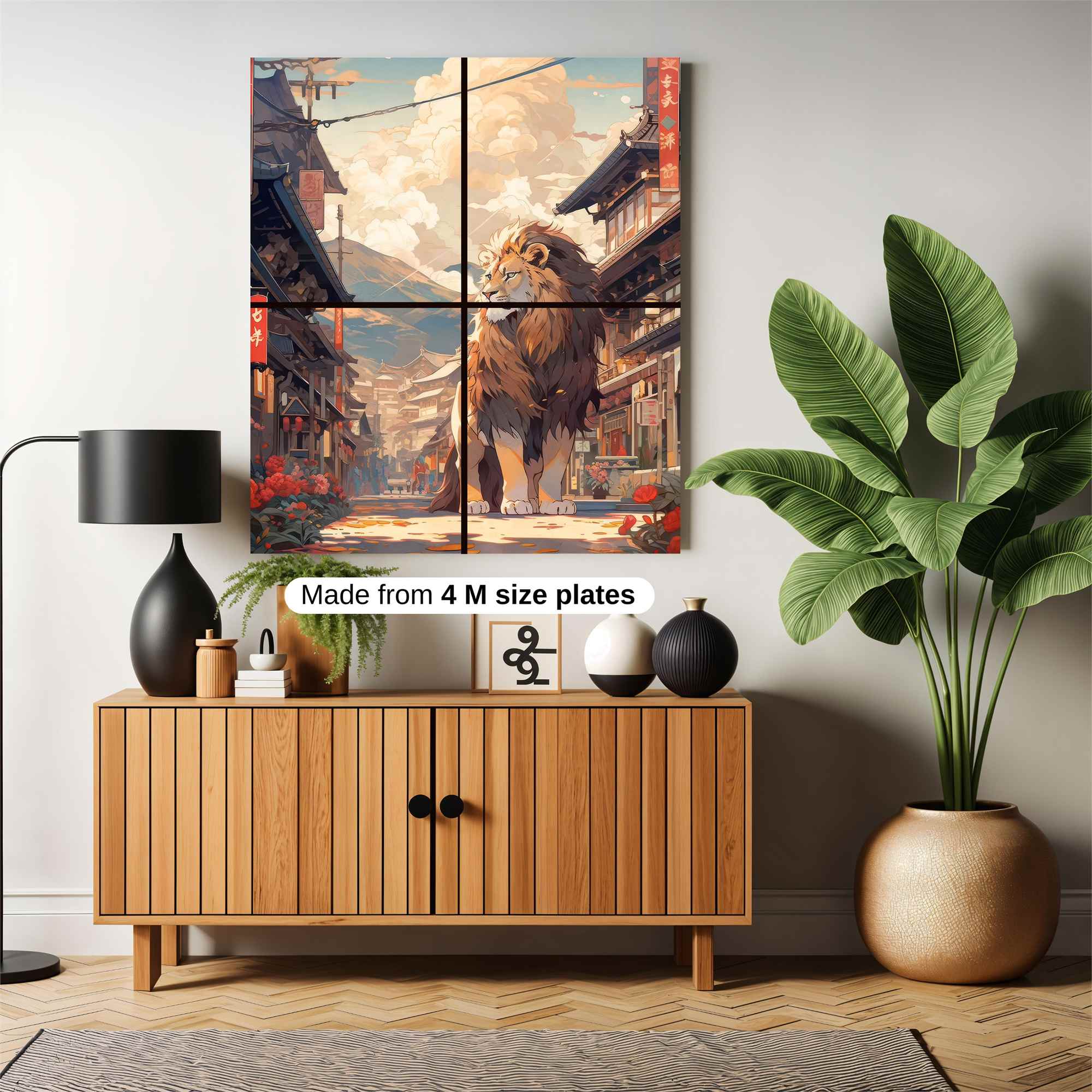 Lion Serenity Safe Wall Magnetic / M