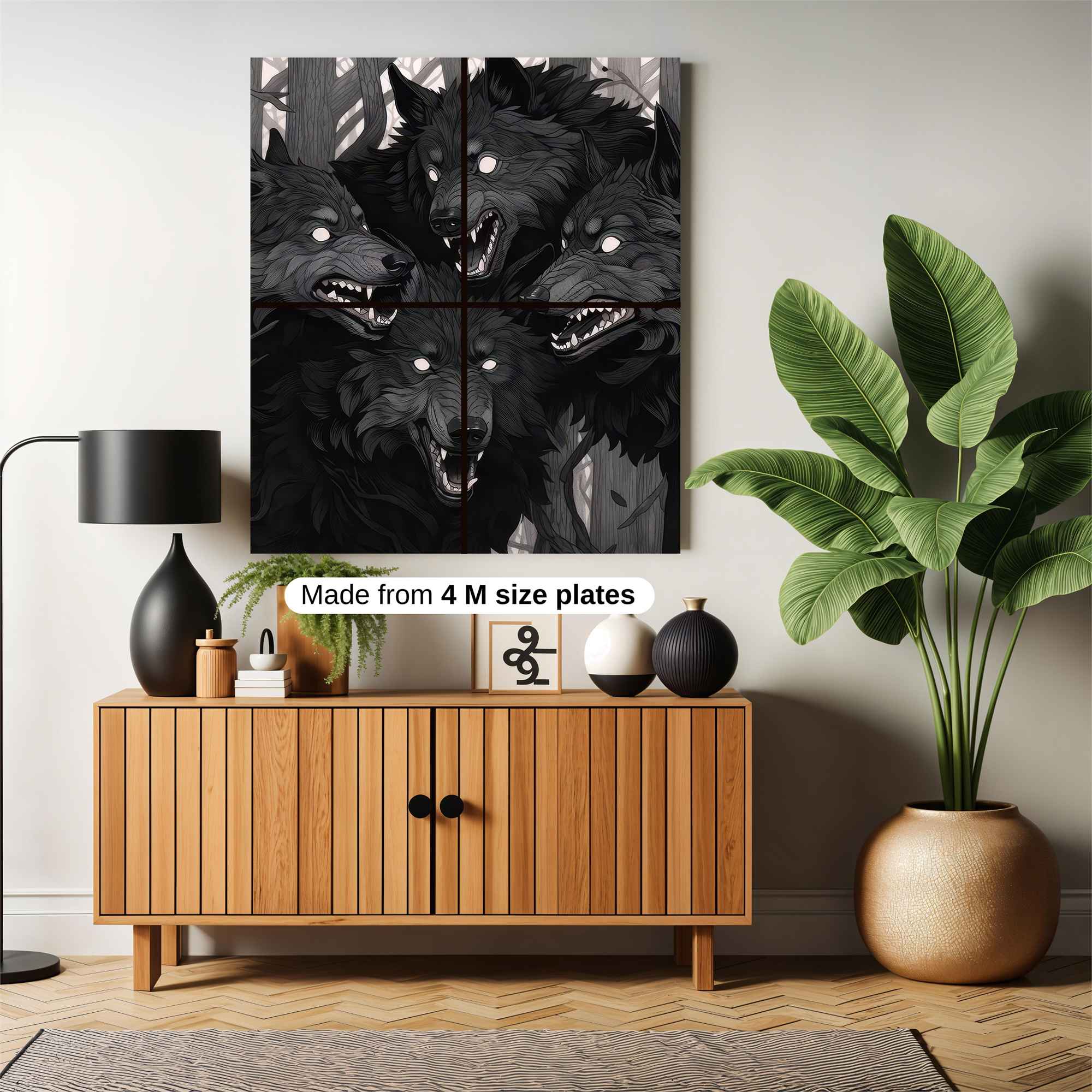 Lunar Howl Safe Wall Magnetic / M