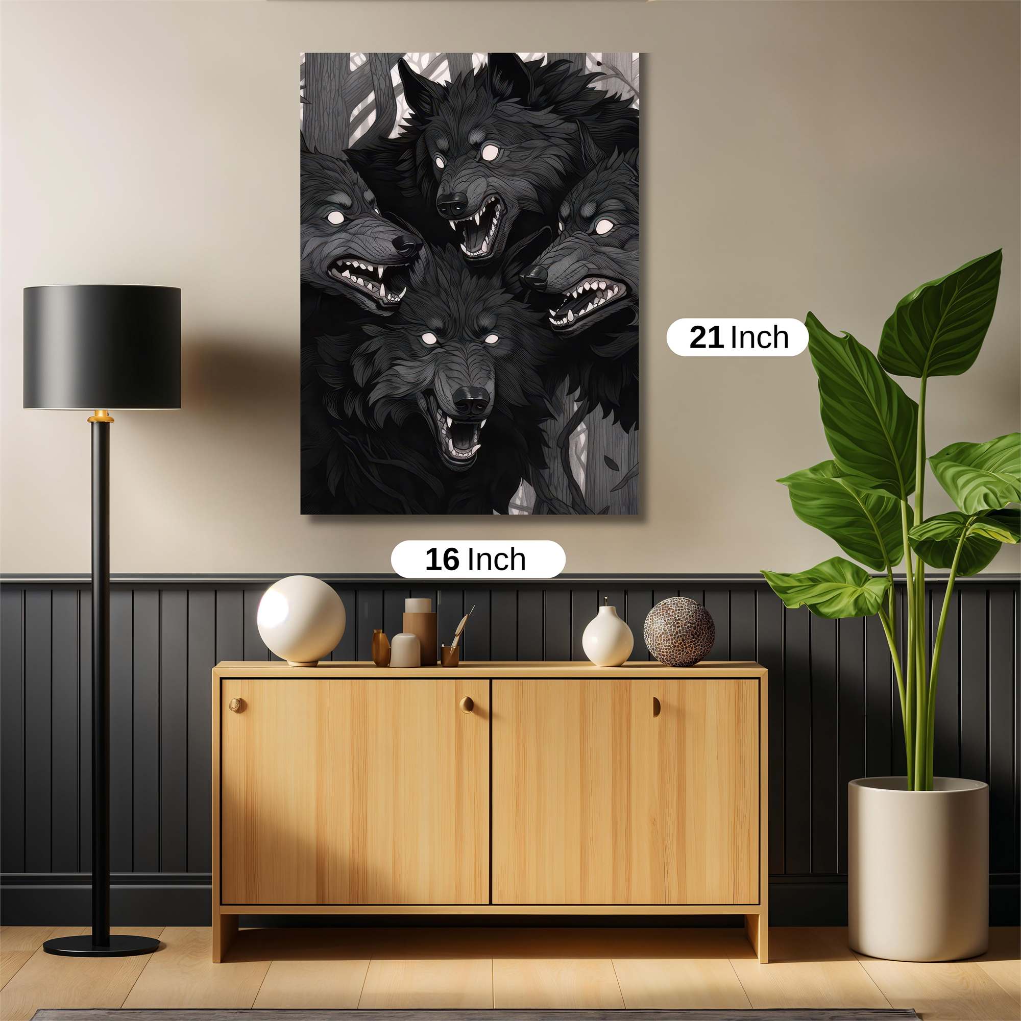 Lunar Howl Safe Wall Magnetic / M