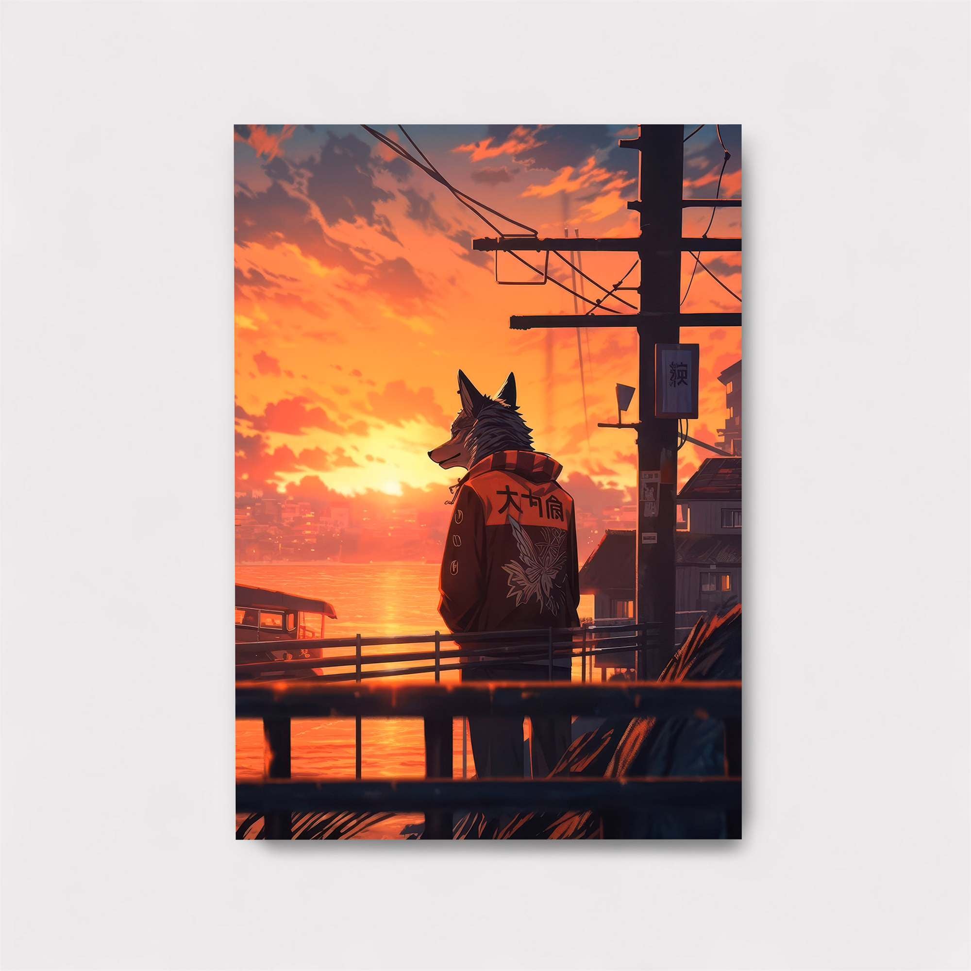 Lupine Reverie Safe Wall Magnetic / M