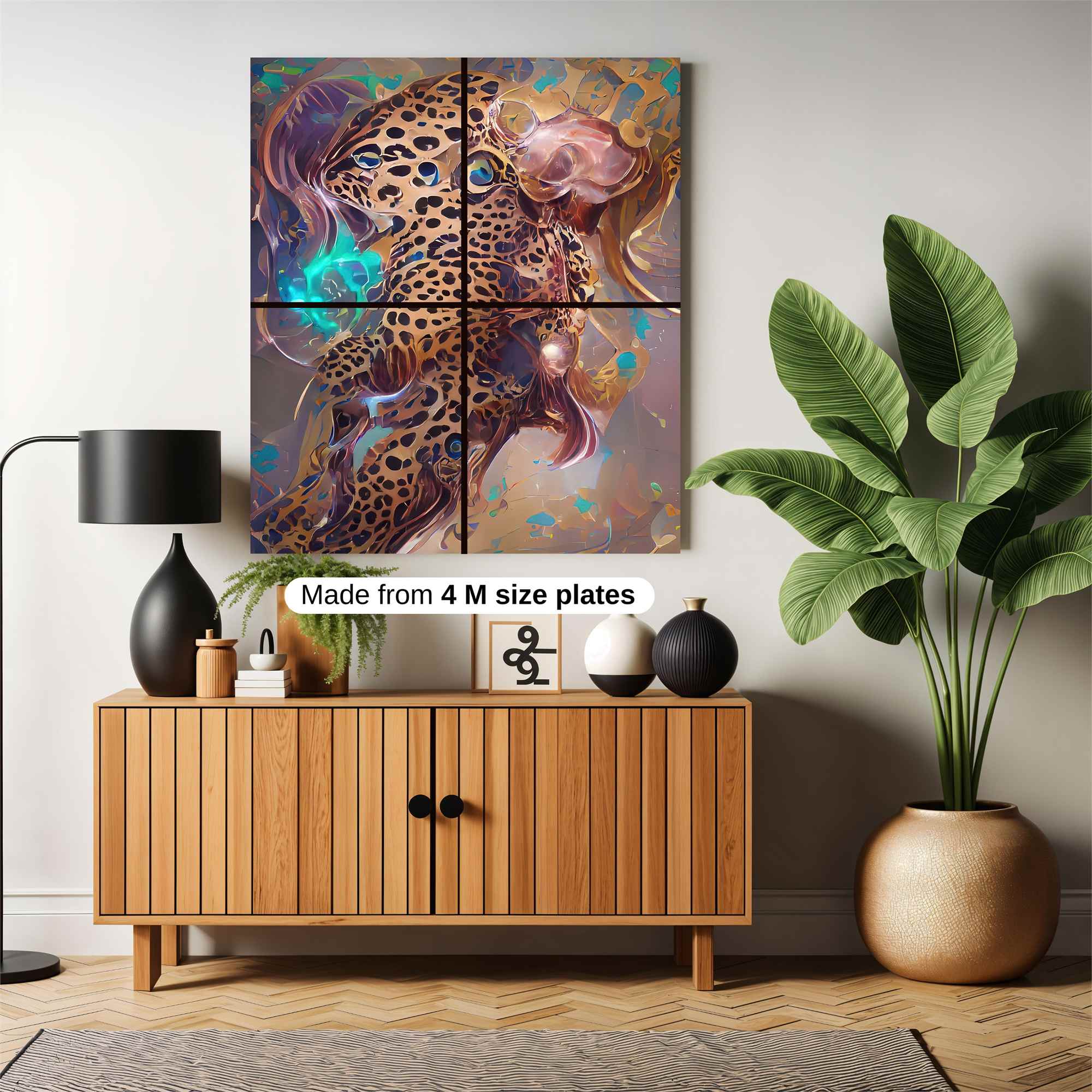Leopard Reverie Safe Wall Magnetic / M