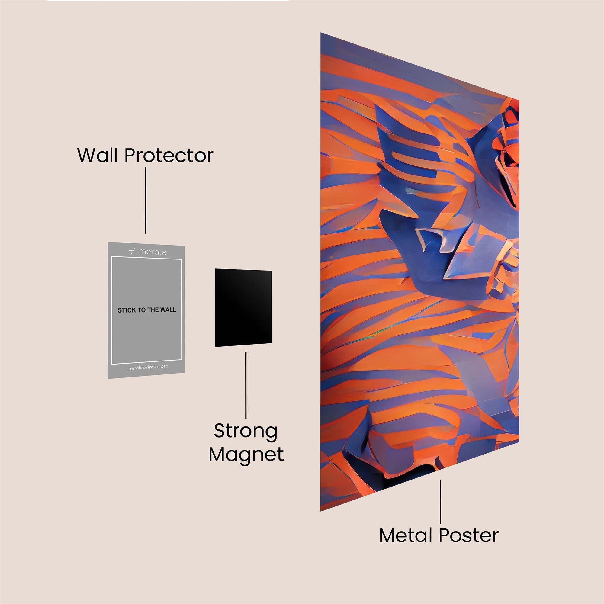 Knight Vibrance Safe Wall Magnetic / M