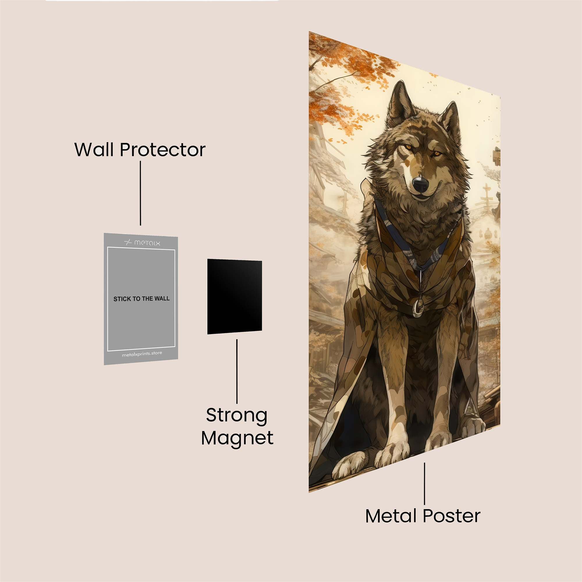 Autumn Sentinel Safe Wall Magnetic / M