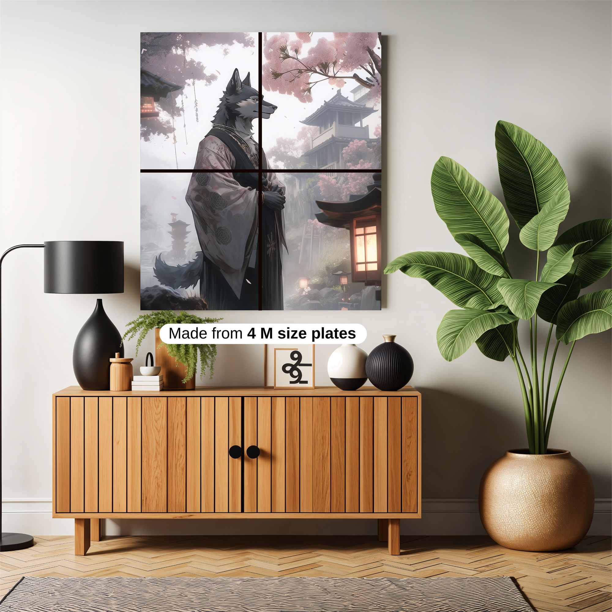 Samurai Serenity Safe Wall Magnetic / M