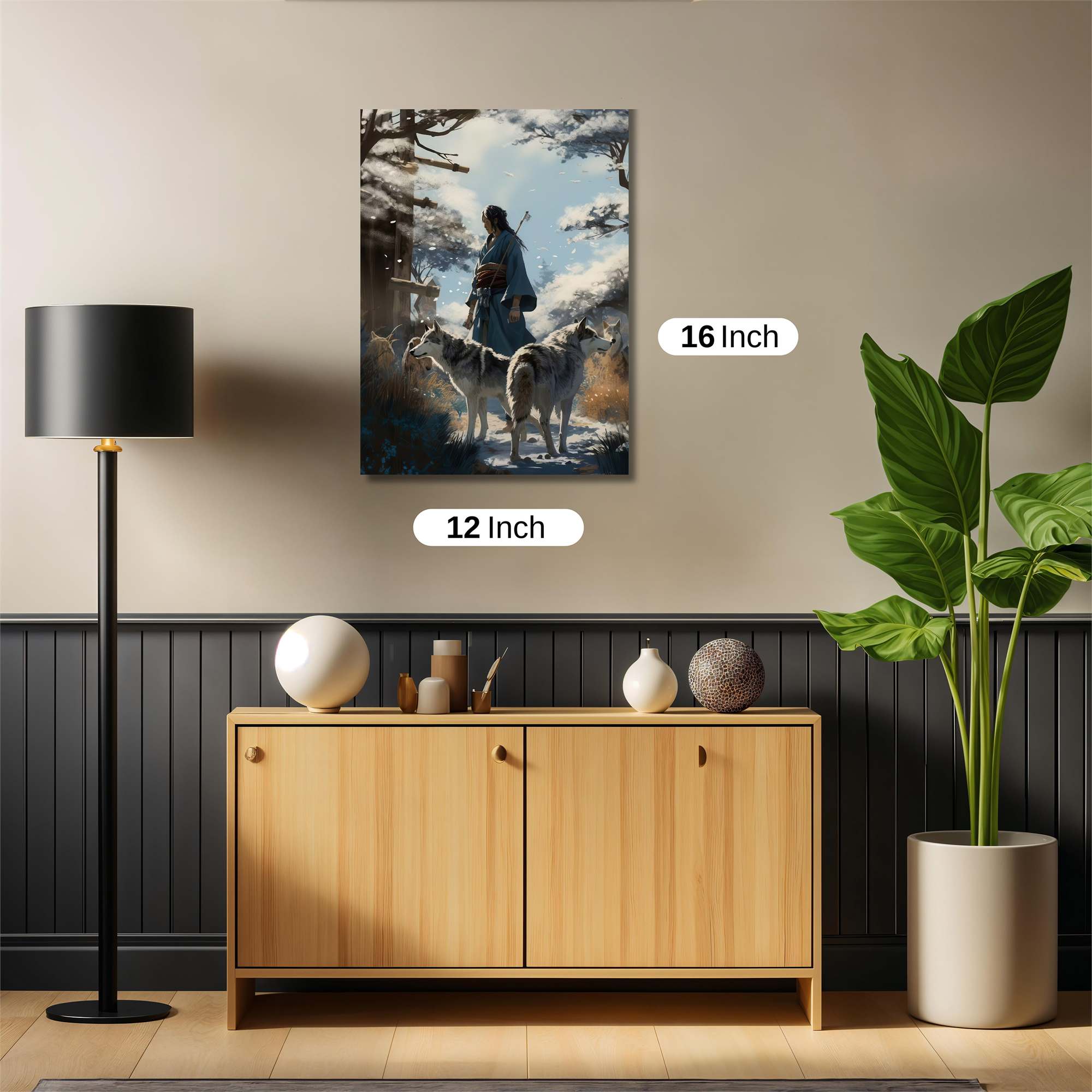 Samurai Serenity Safe Wall Magnetic / M