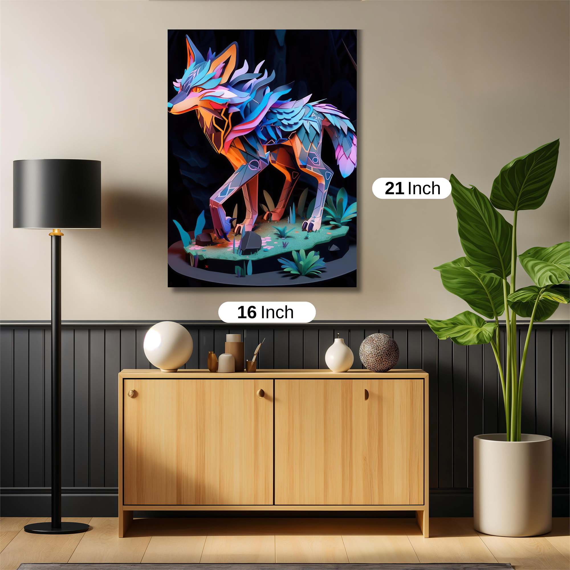 Vibrant Majesty Safe Wall Magnetic / M