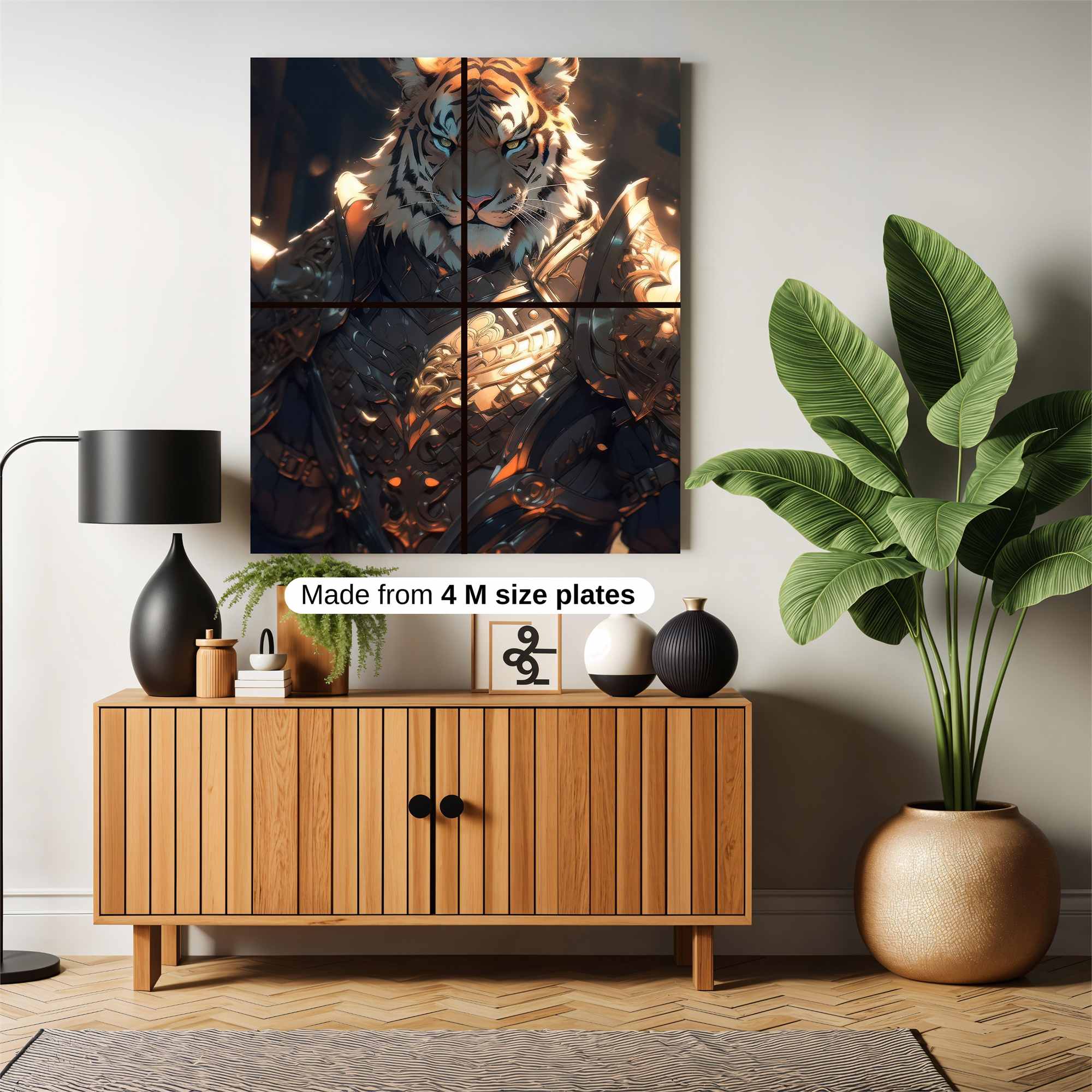 Tiger Majesty Safe Wall Magnetic / M