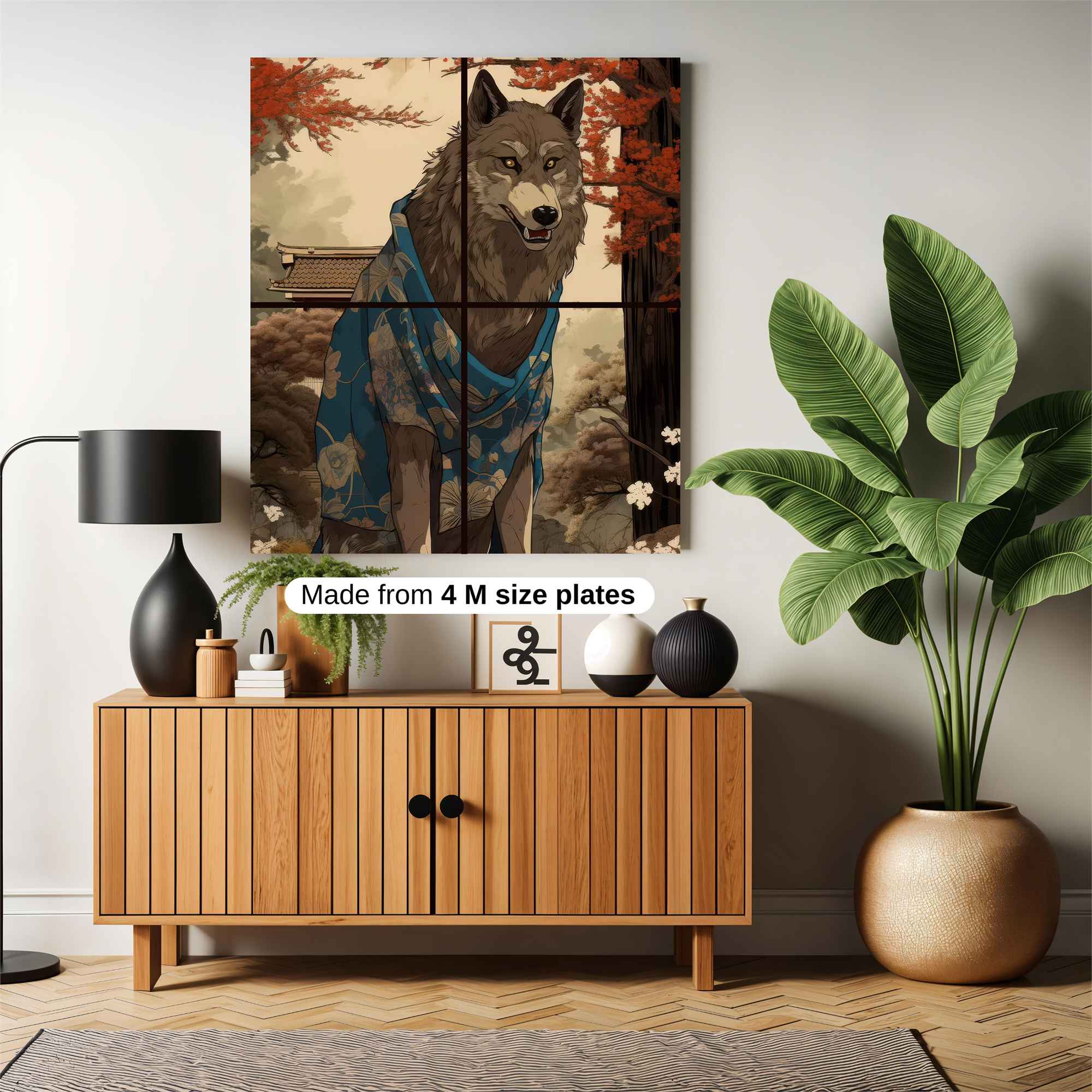 Stylish Lupine Safe Wall Magnetic / M