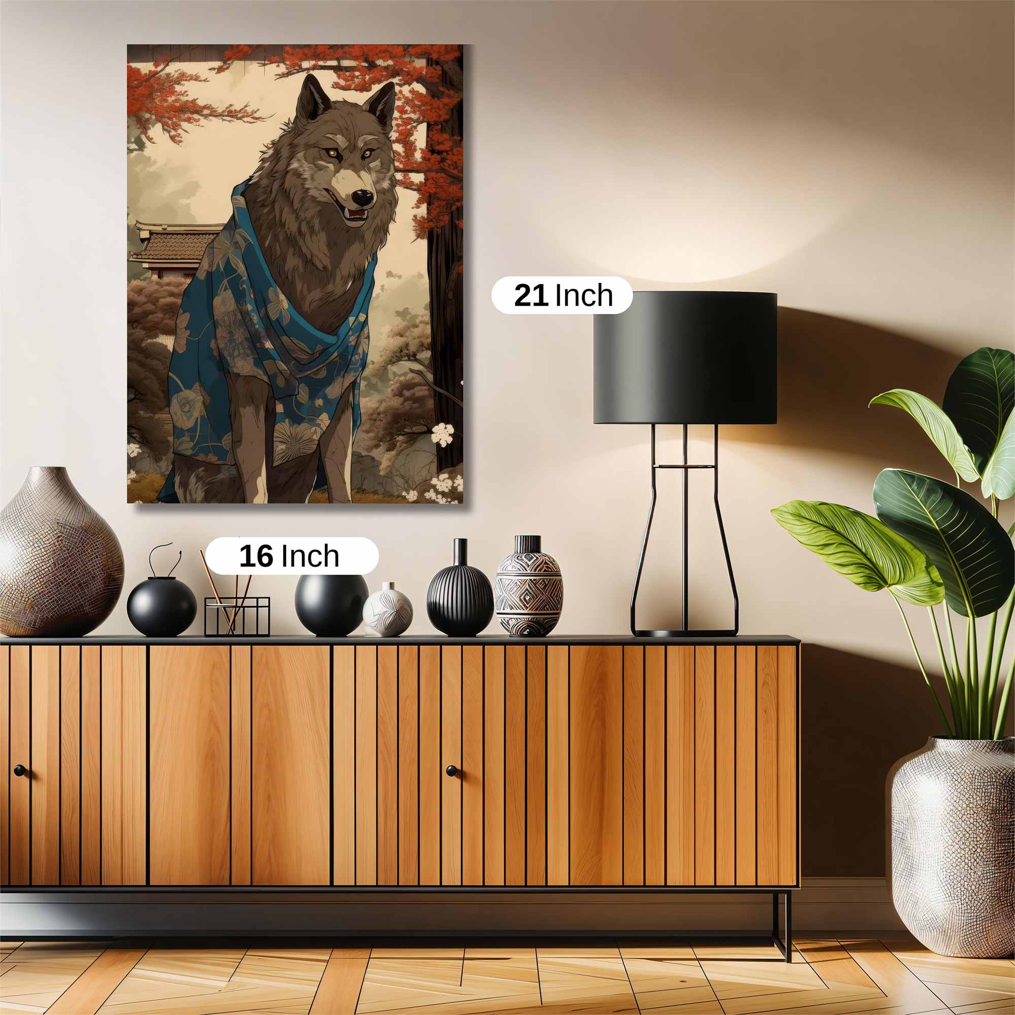 Stylish Lupine Safe Wall Magnetic / M