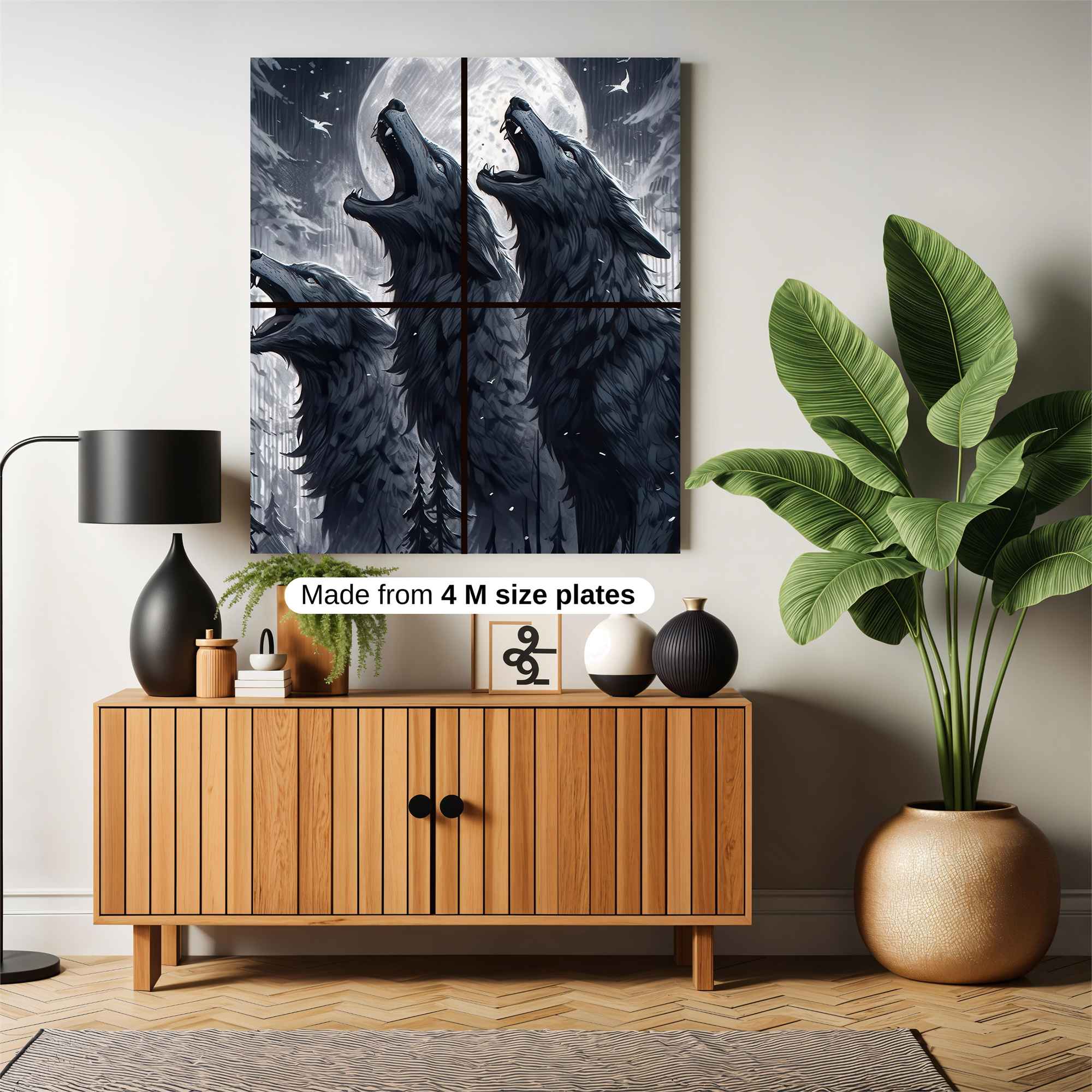 Lunar Howl Safe Wall Magnetic / M