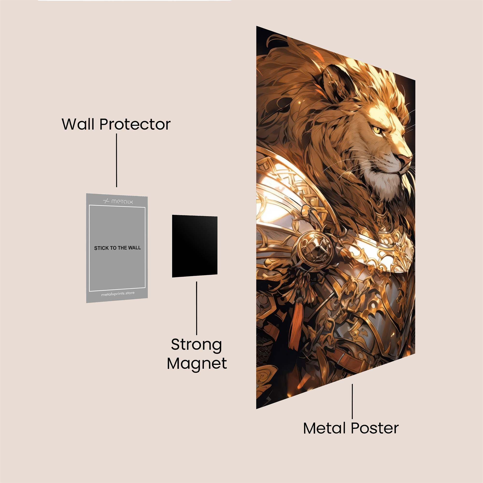 Regal Valor Safe Wall Magnetic / M