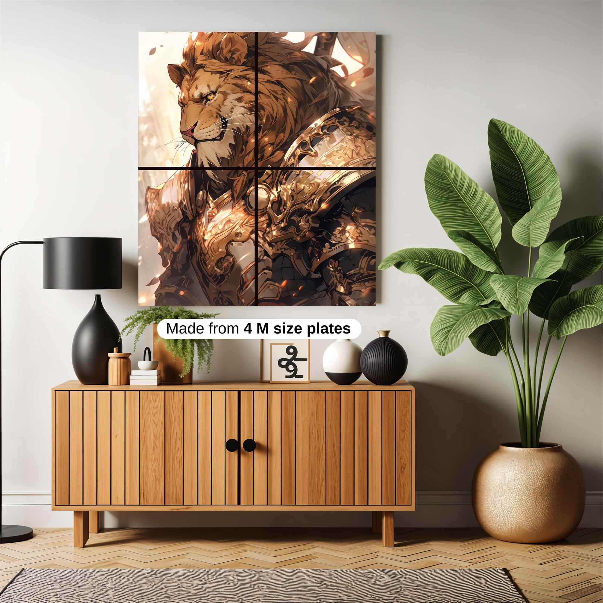 Lion Majesty Safe Wall Magnetic / M