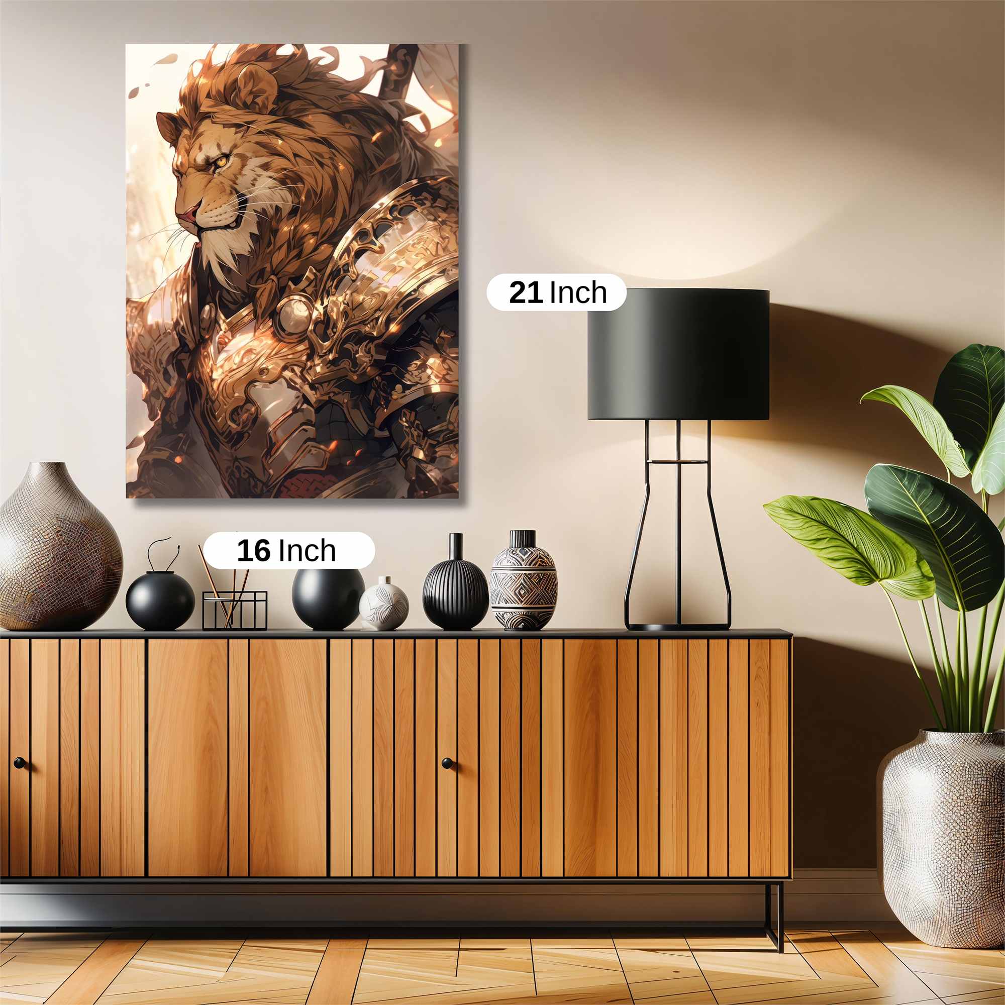 Lion Majesty Safe Wall Magnetic / M