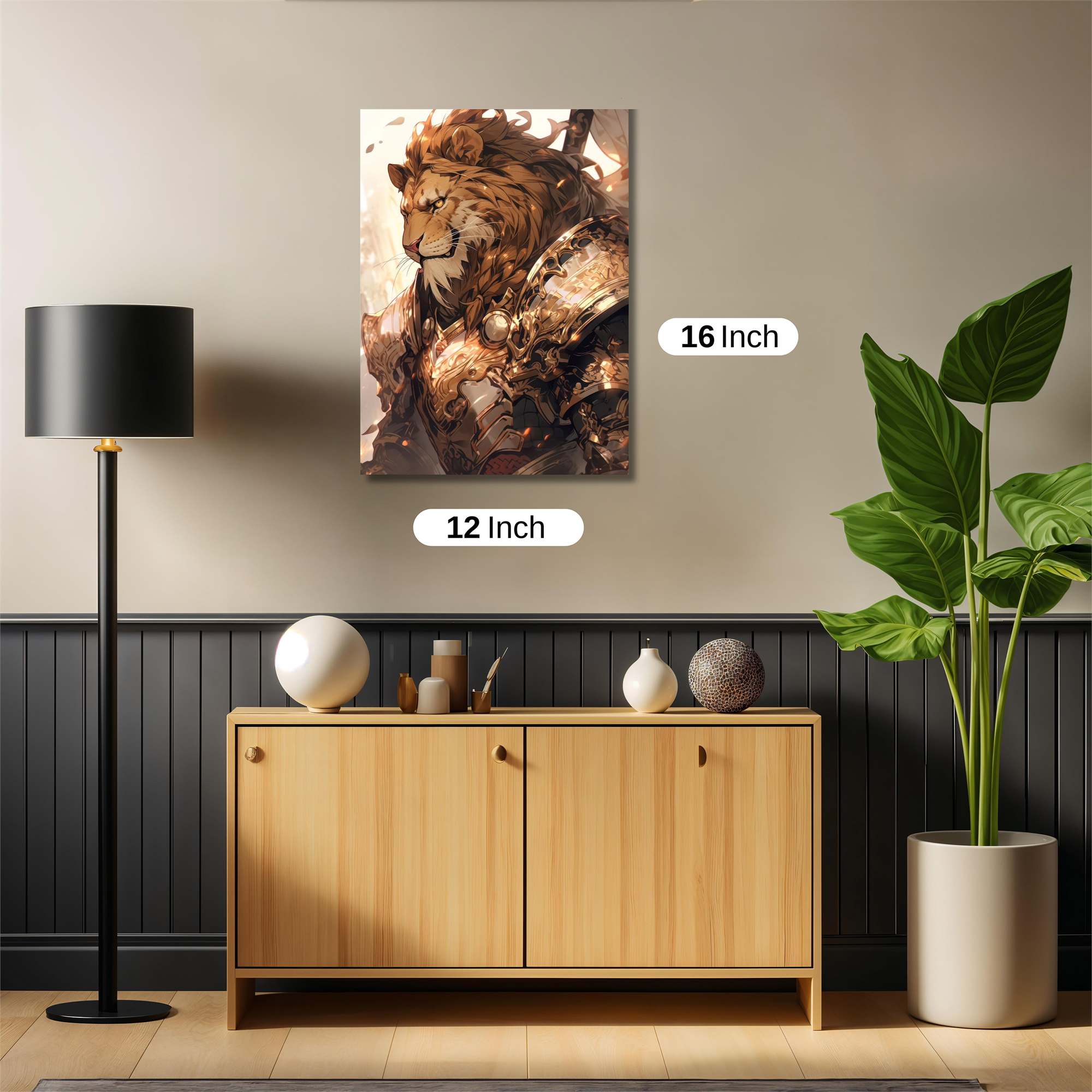 Lion Majesty Safe Wall Magnetic / M