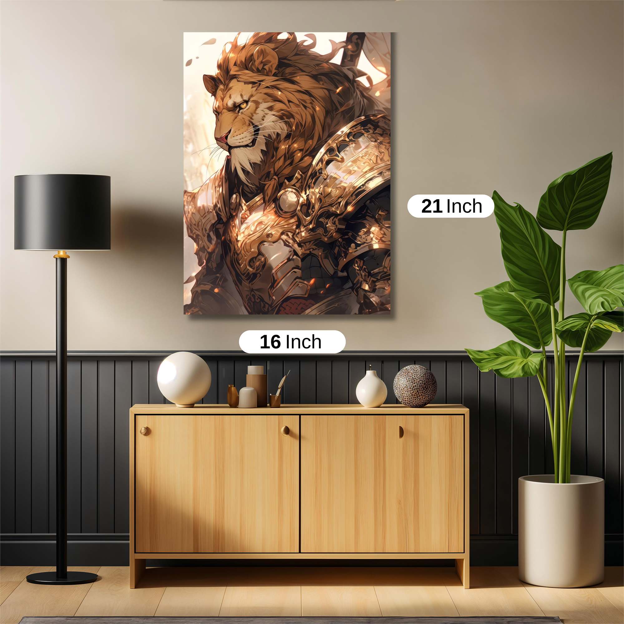 Lion Majesty Safe Wall Magnetic / M
