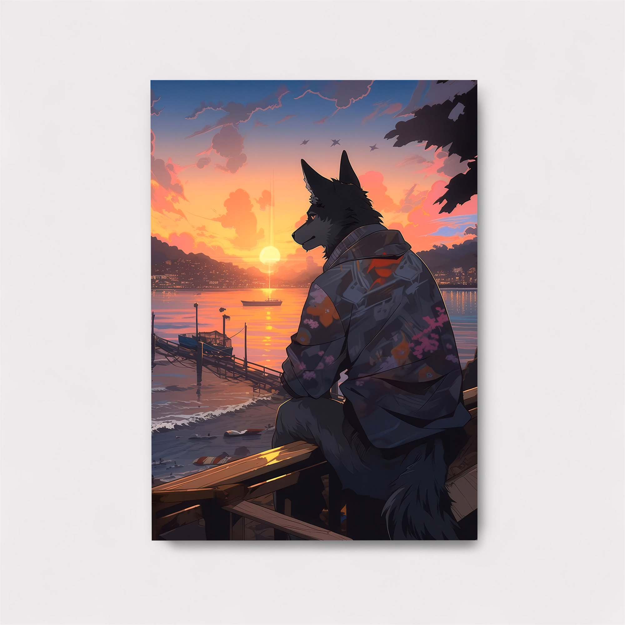 Canine Serenity Safe Wall Magnetic / M