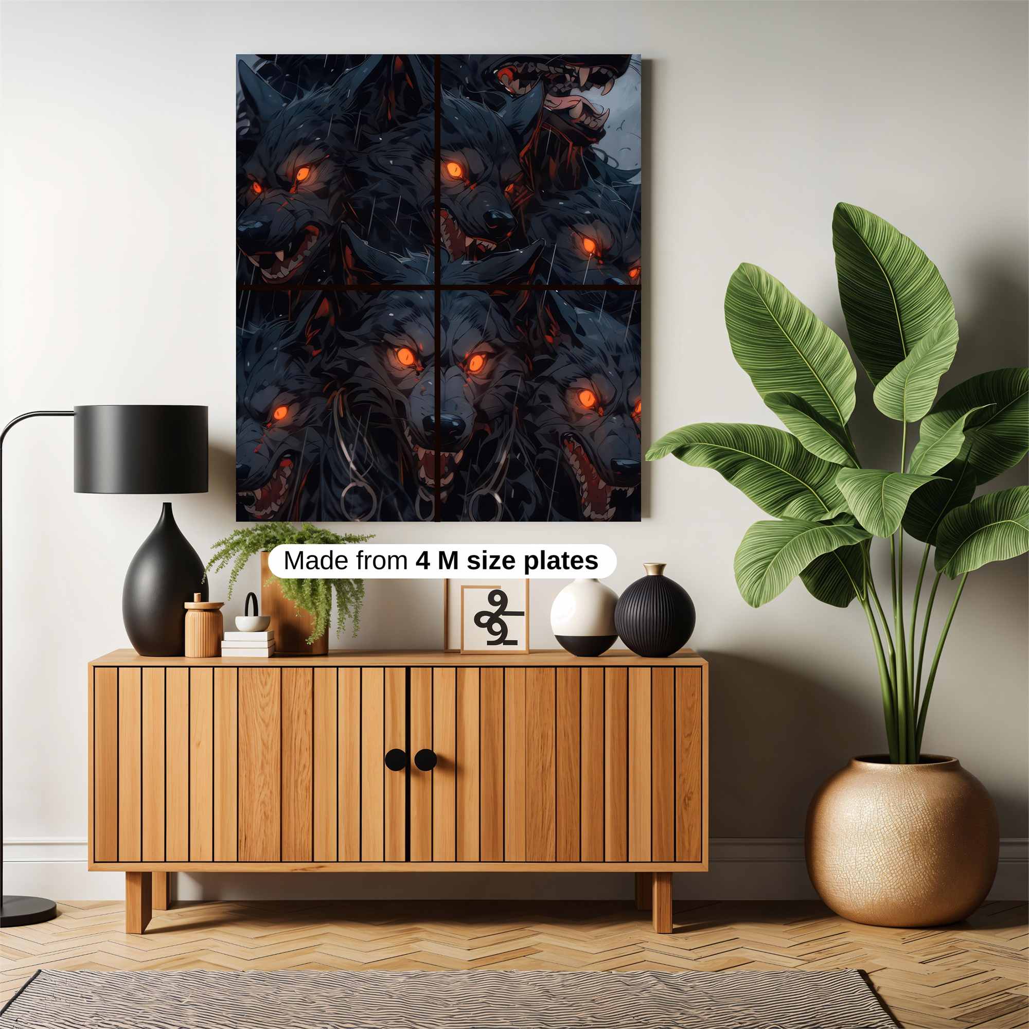 Wolves Intensity Safe Wall Magnetic / M