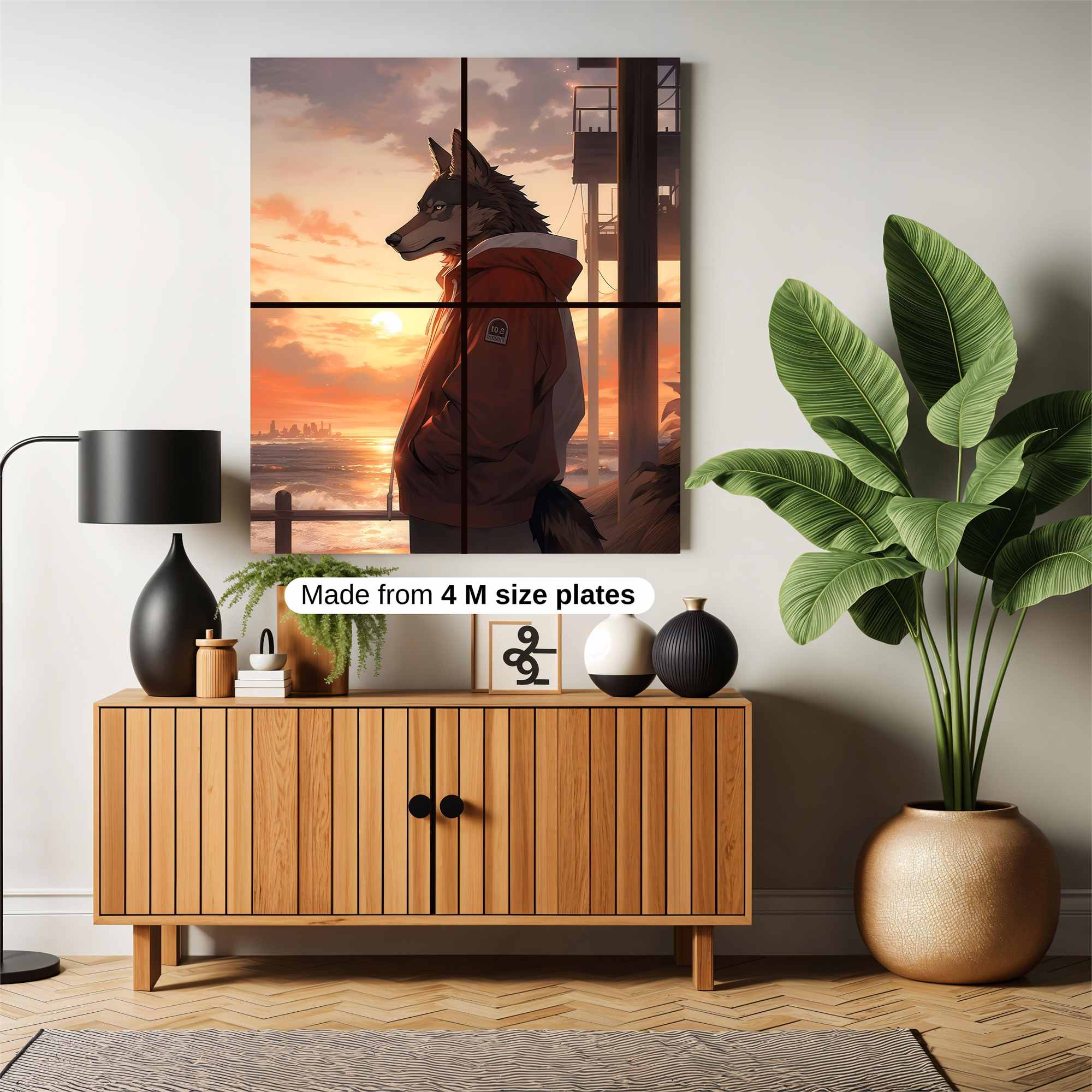 Lupine Serenity Safe Wall Magnetic / M