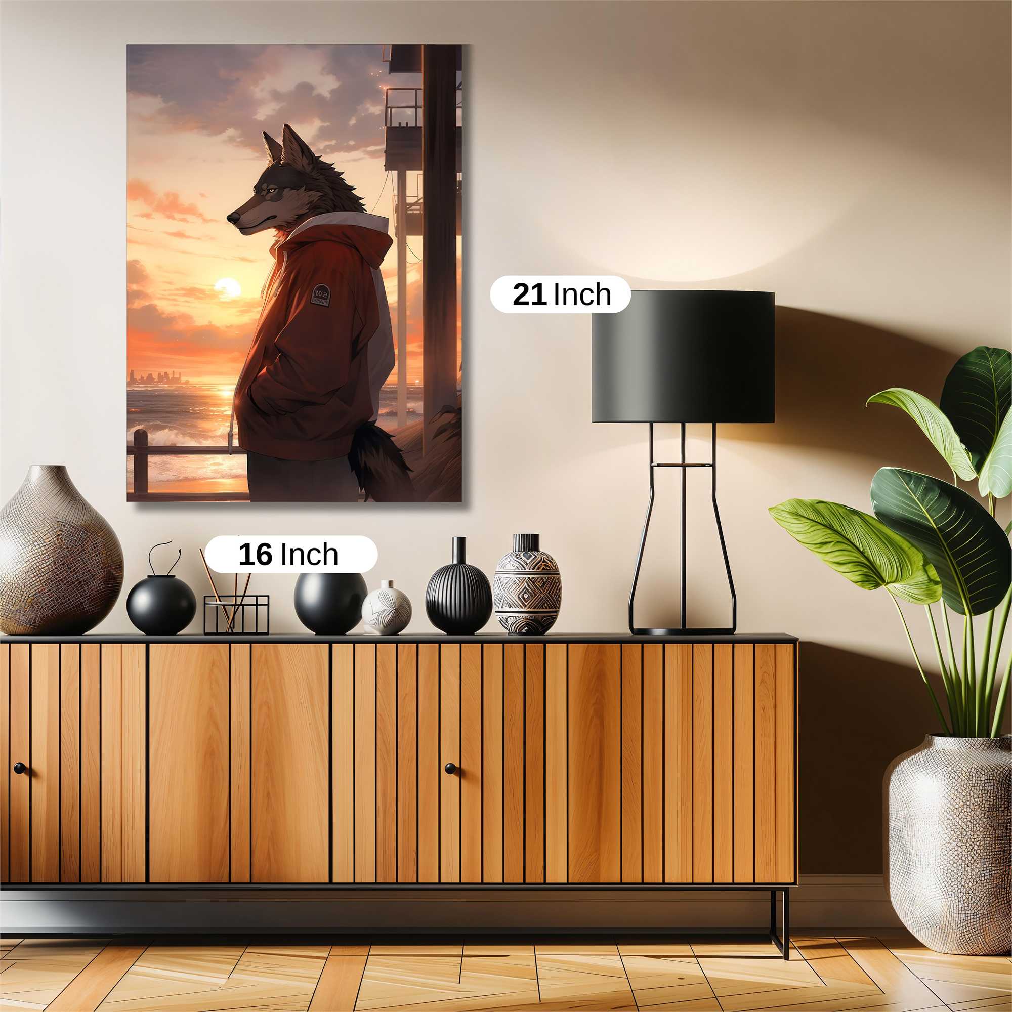 Lupine Serenity Safe Wall Magnetic / M