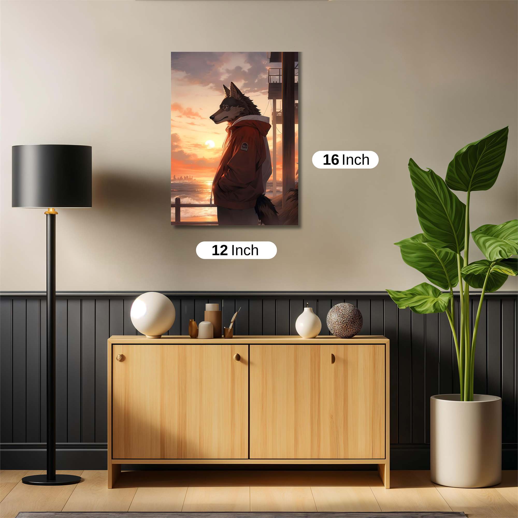 Lupine Serenity Safe Wall Magnetic / M