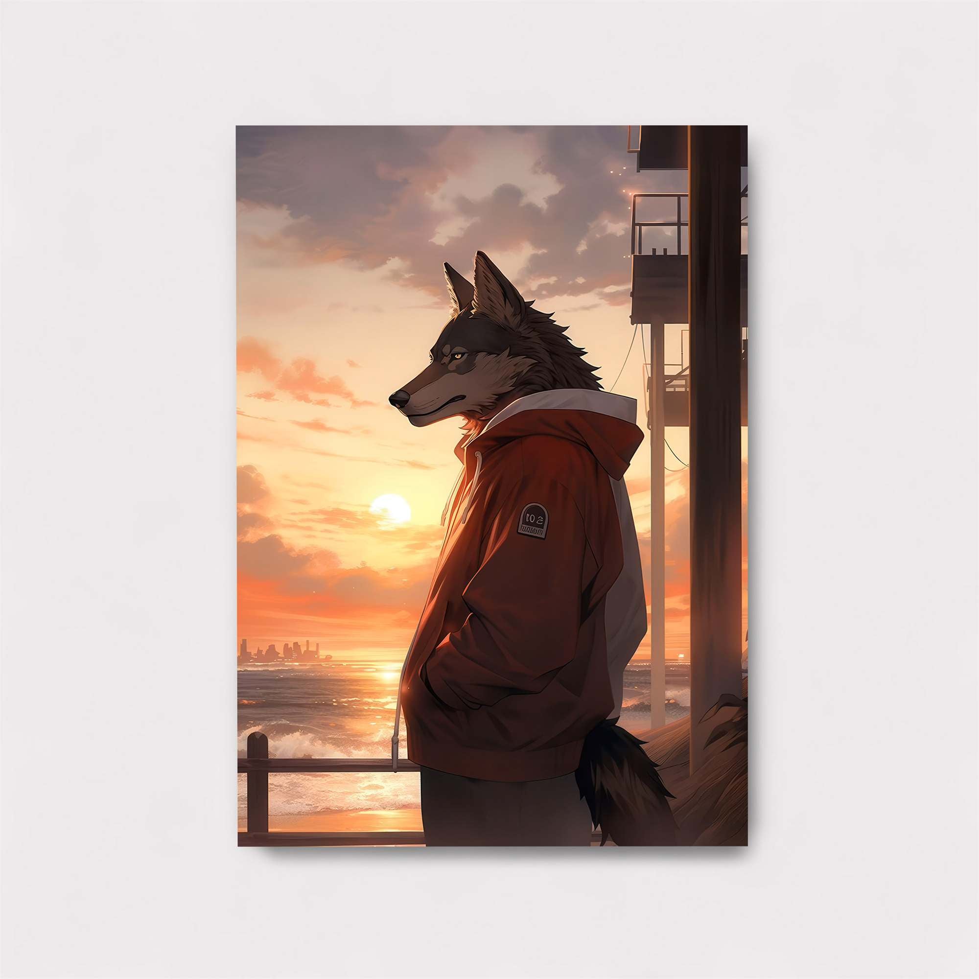 Lupine Serenity Safe Wall Magnetic / M