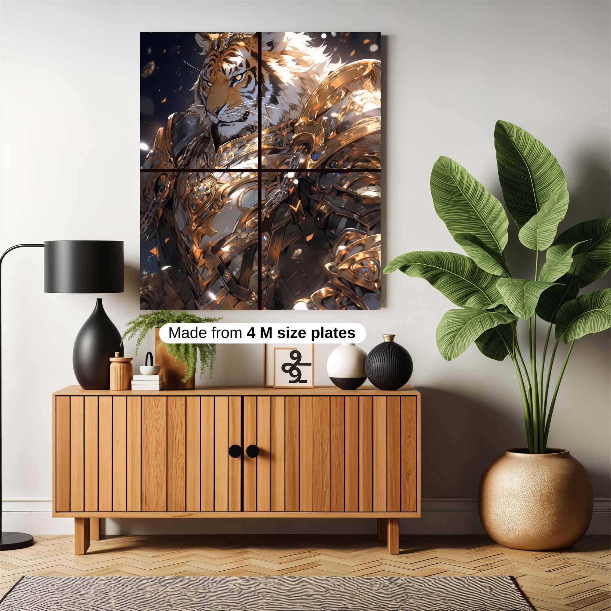 Tiger Majesty Safe Wall Magnetic / M