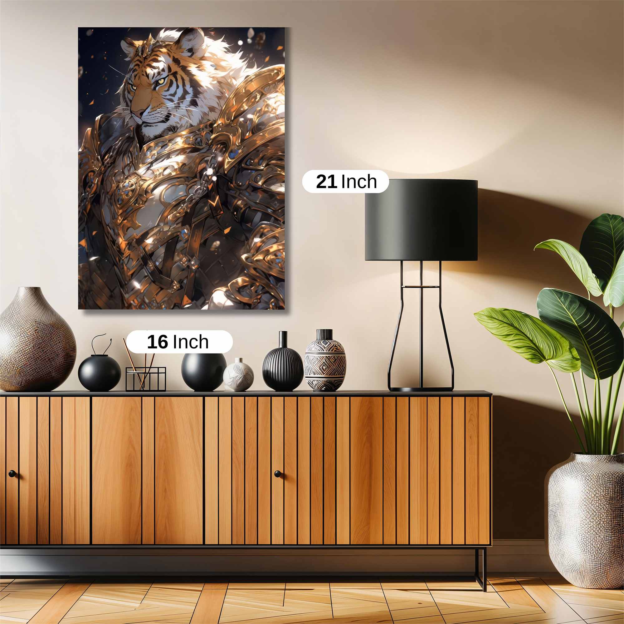 Tiger Majesty Safe Wall Magnetic / M