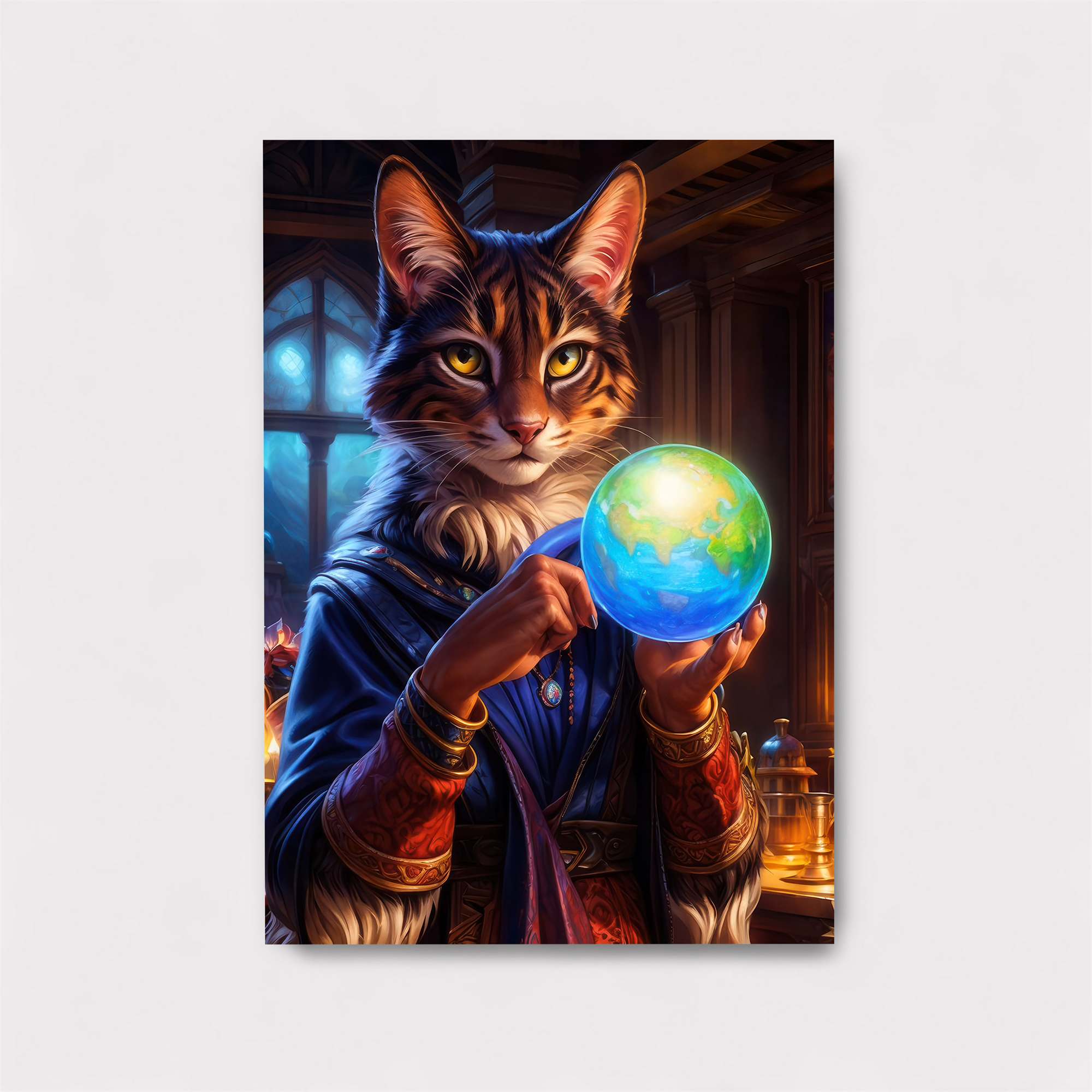 Feline Enigma Safe Wall Magnetic / M