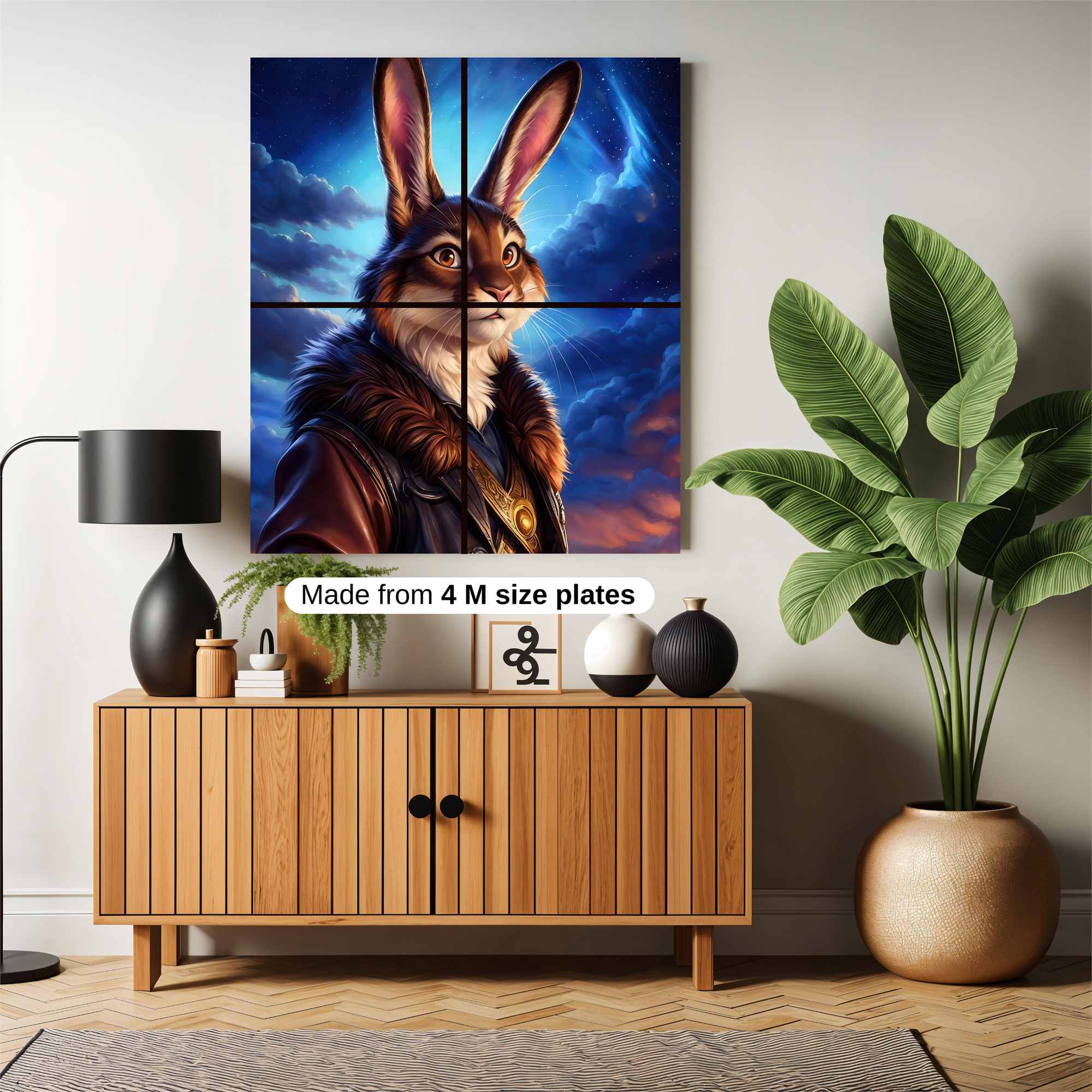 Heroic Hare Safe Wall Magnetic / M