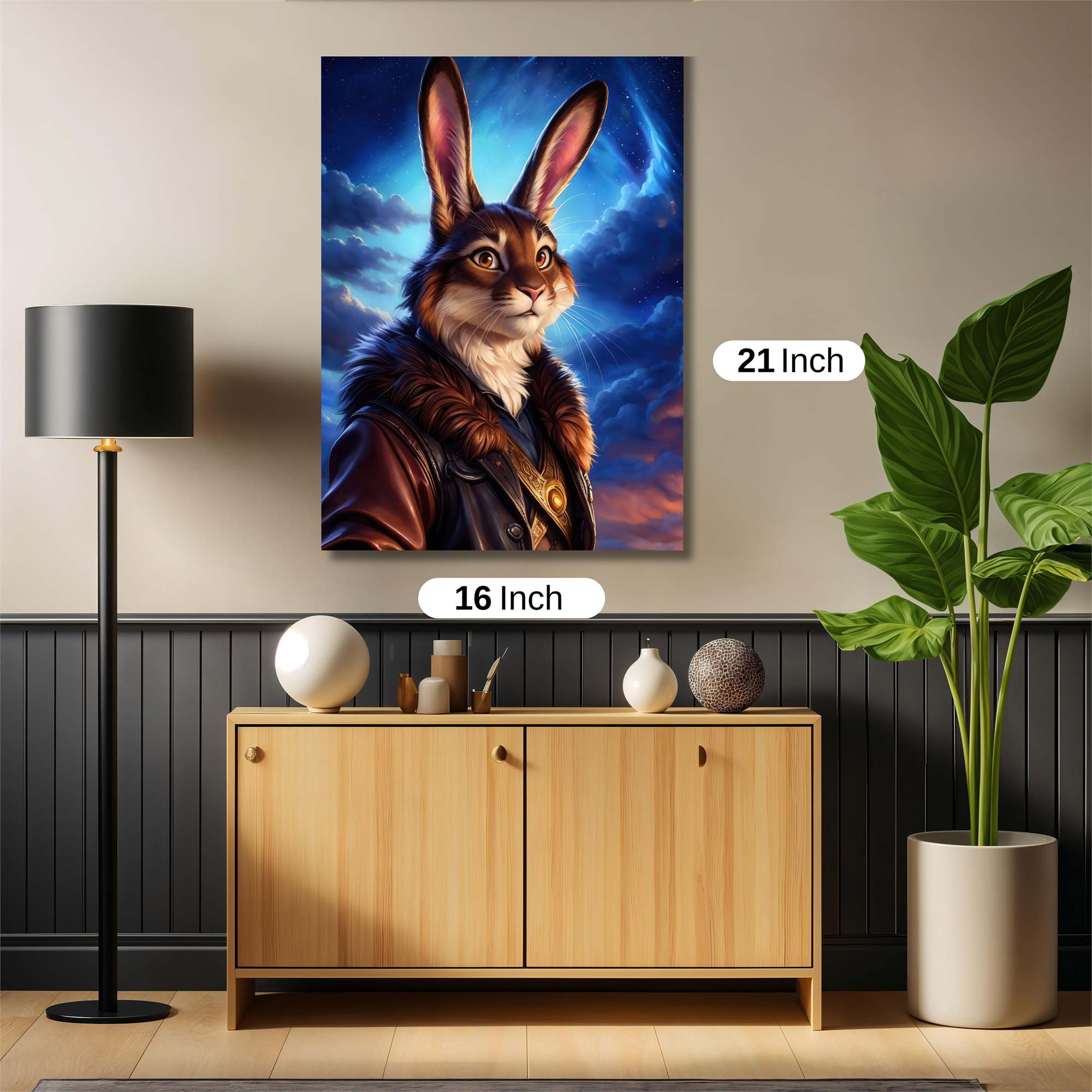 Heroic Hare Safe Wall Magnetic / M