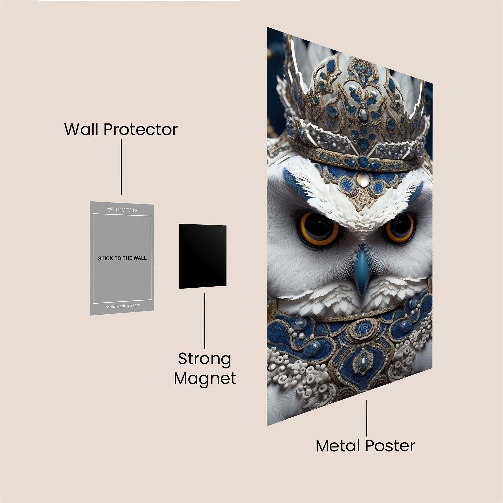 Majestic Regal Safe Wall Magnetic / M