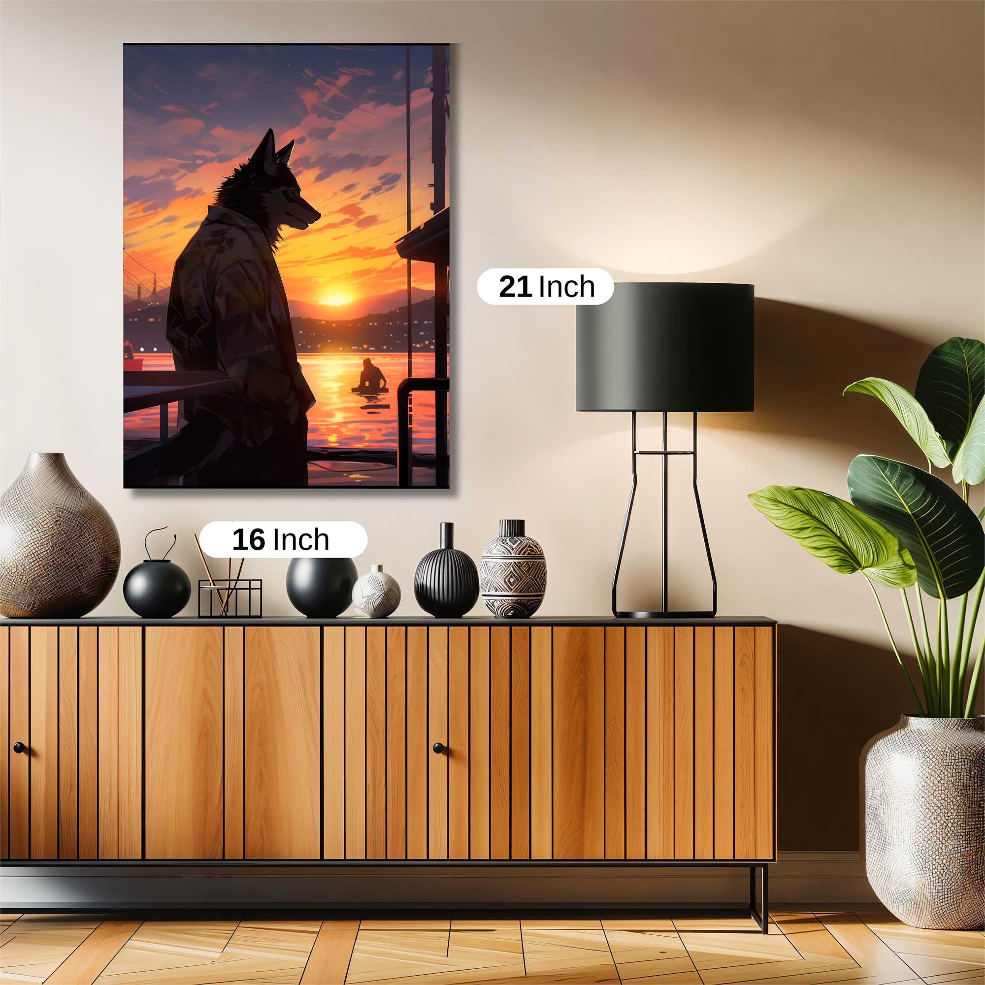 Lupine Serenity Safe Wall Magnetic / M