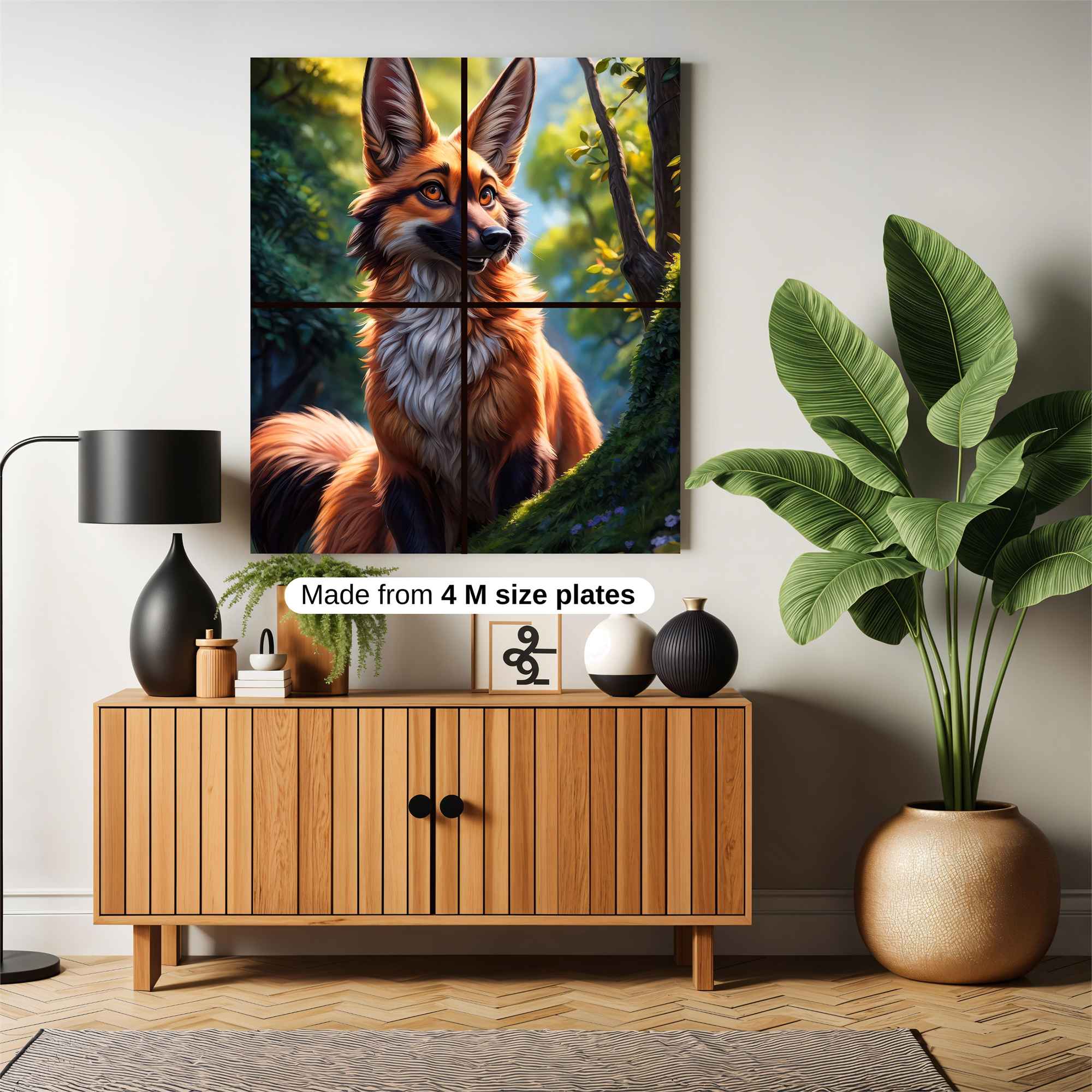 Foxy Serenity Safe Wall Magnetic / M