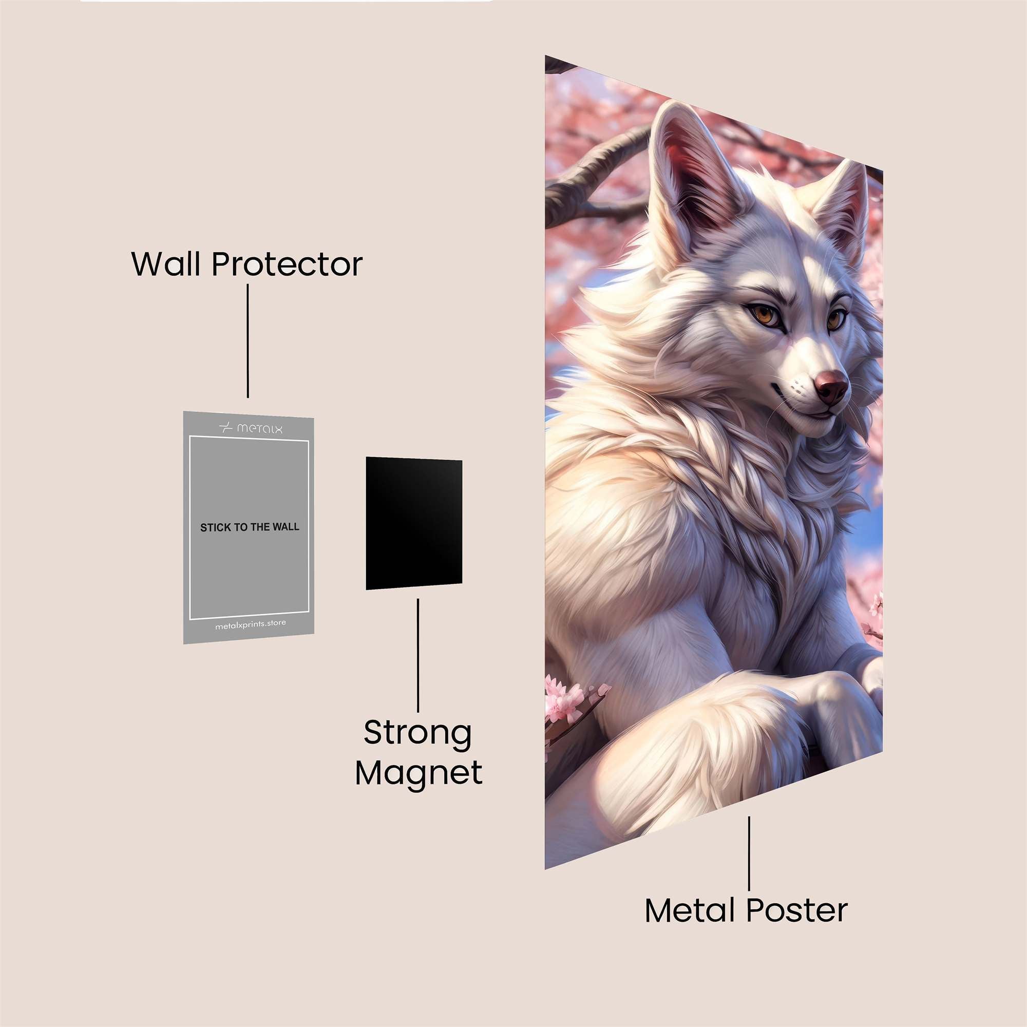 Serene Guardian Safe Wall Magnetic / M