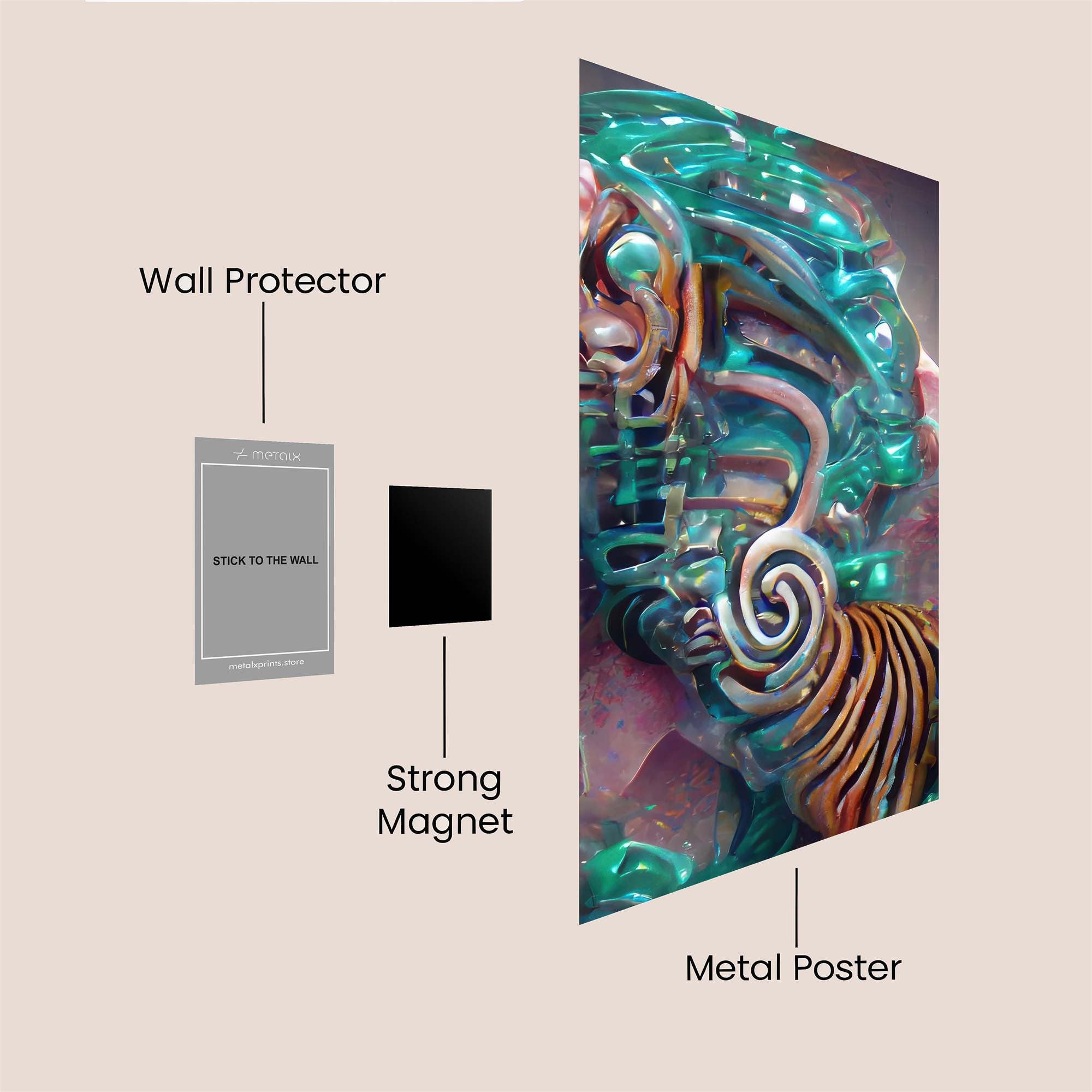 Technorganic Whirlwind Safe Wall Magnetic / M