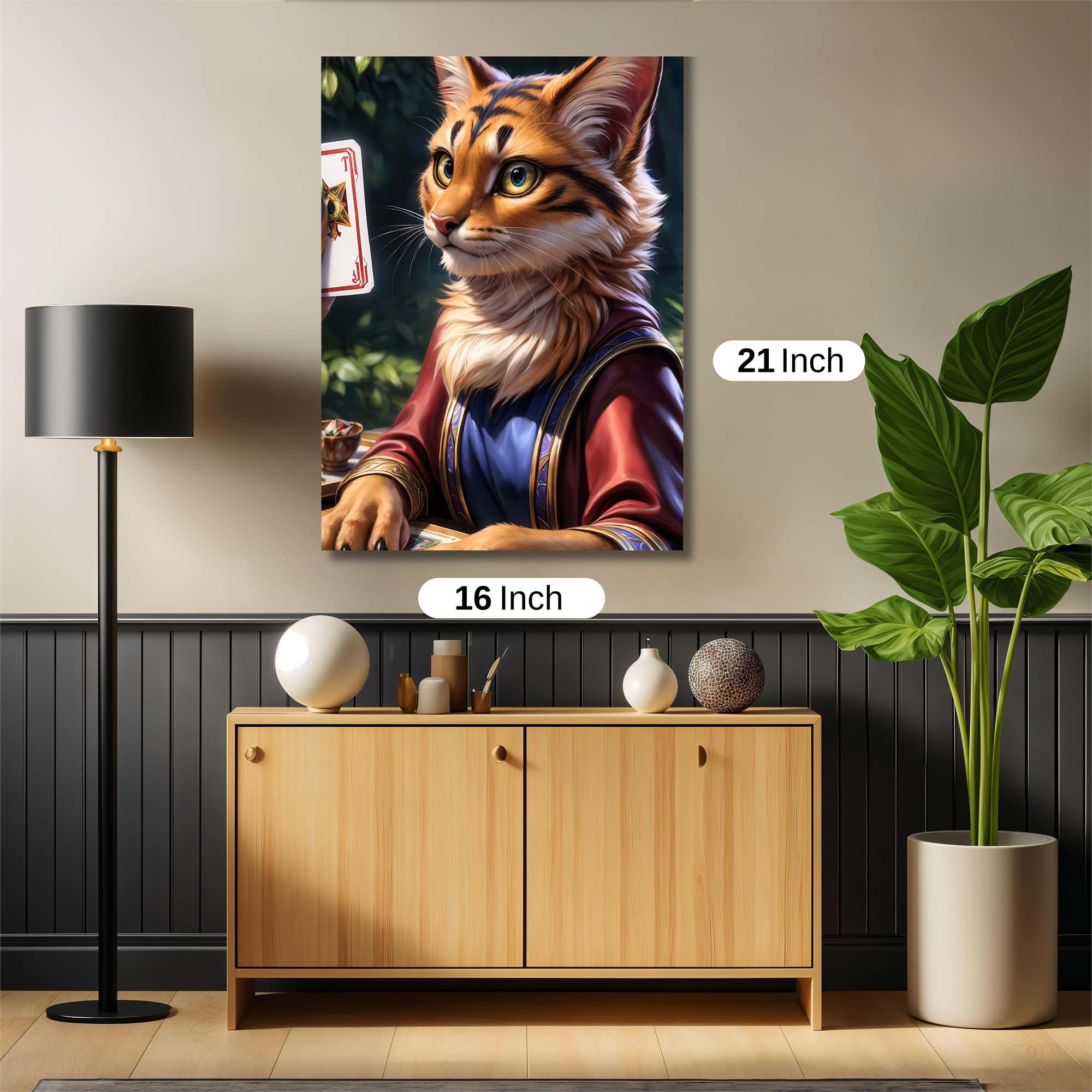 Feline Gambit Safe Wall Magnetic / M