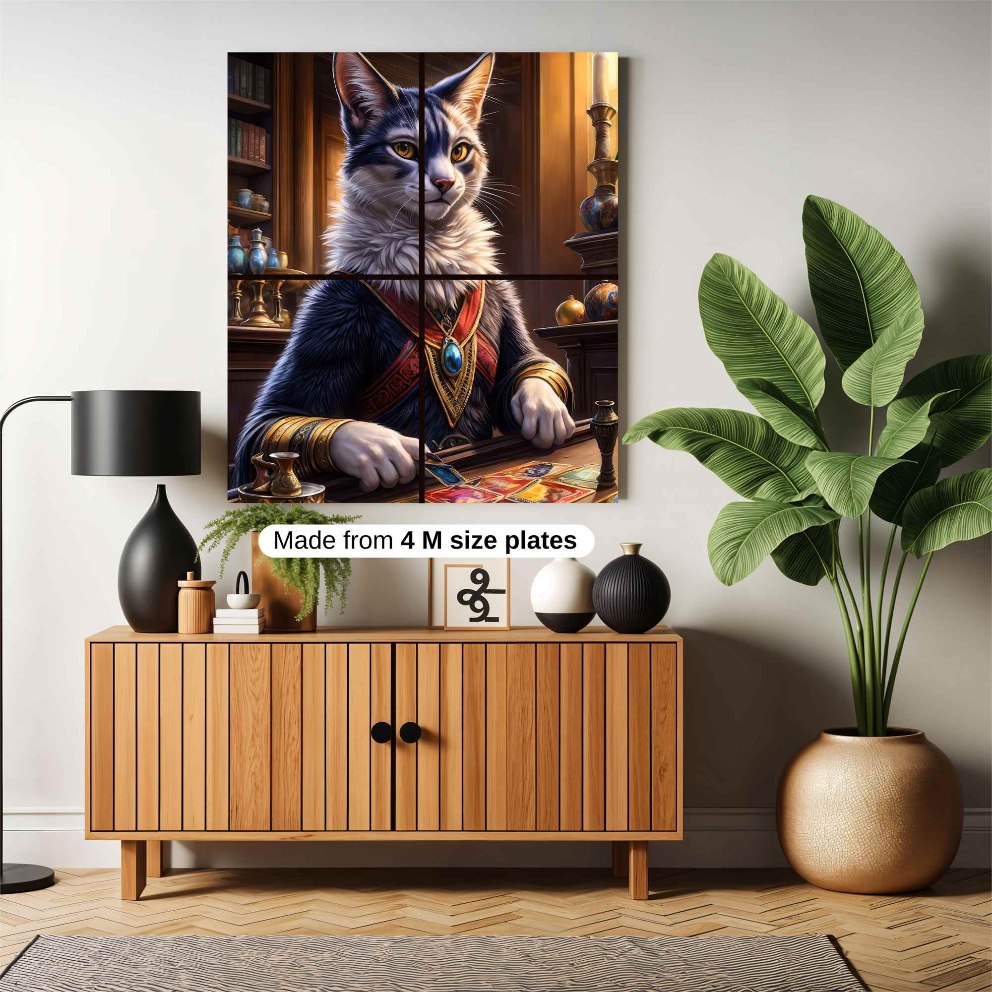 Feline Alchemist Safe Wall Magnetic / M
